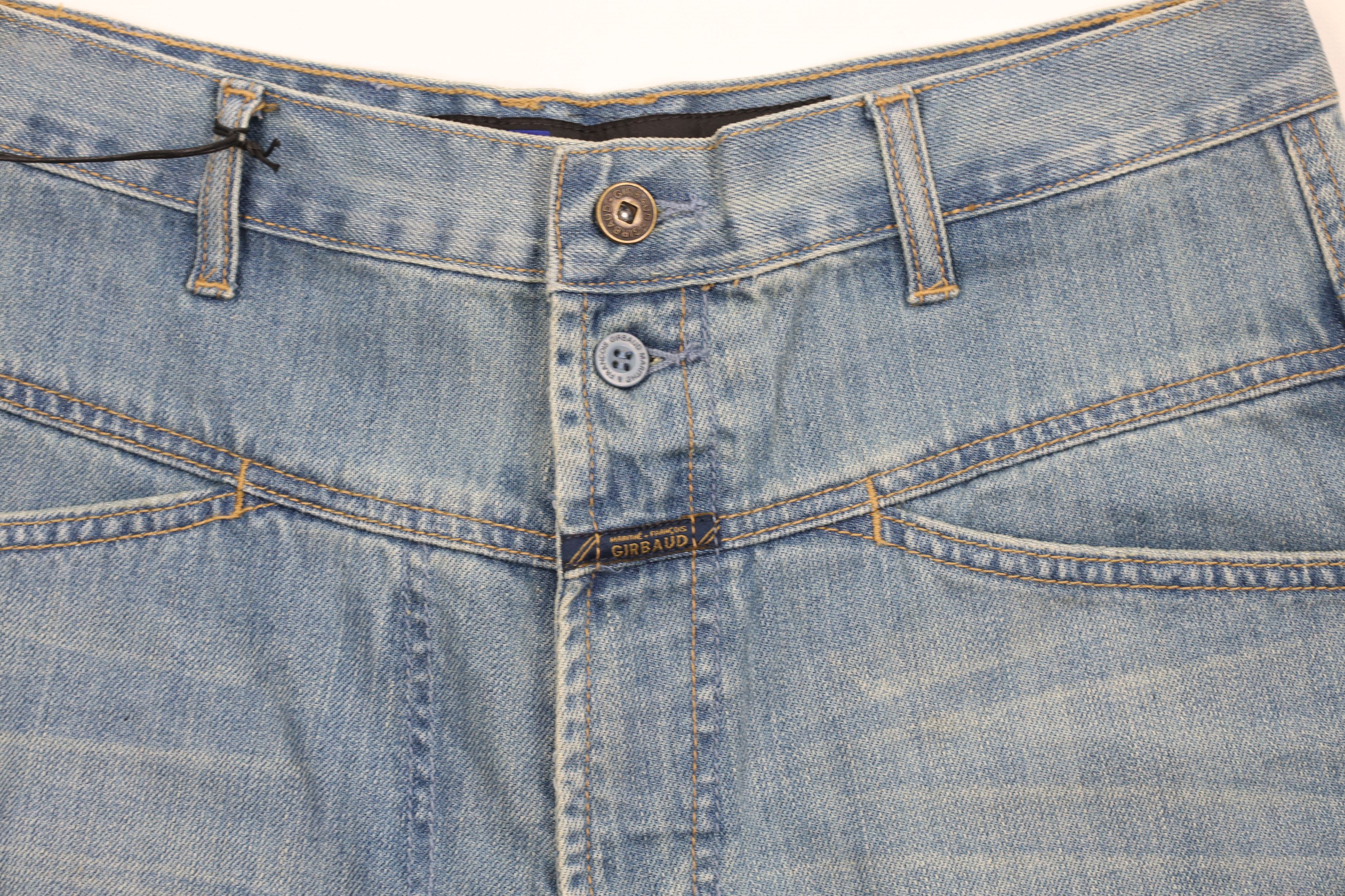 Marithe + Francois Girbaud × Vintage Deadstock Vintage Marithe Francois Girbaud Denim Jean Shorts Size US 32 / EU 48 - 5 Thumbnail