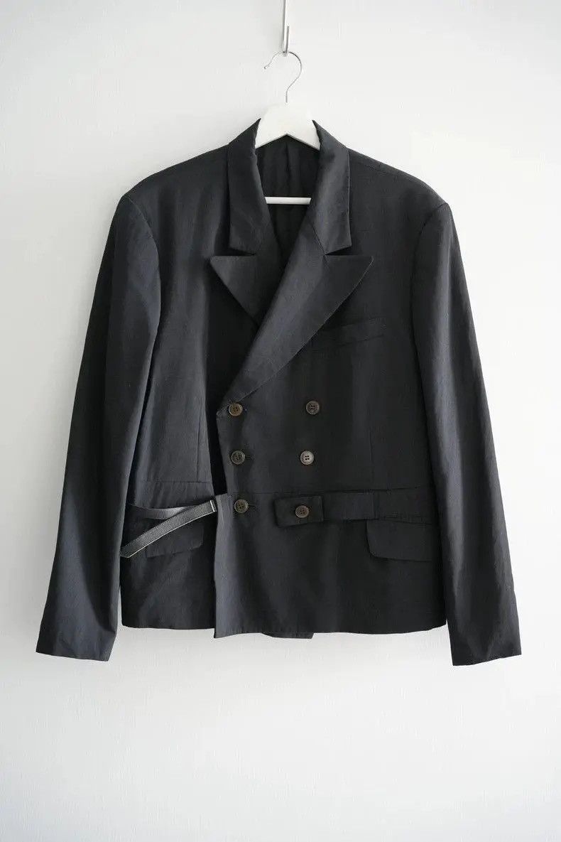Yohji Yamamoto Pour Homme AW96 Cropped Asymmetrical Blazer