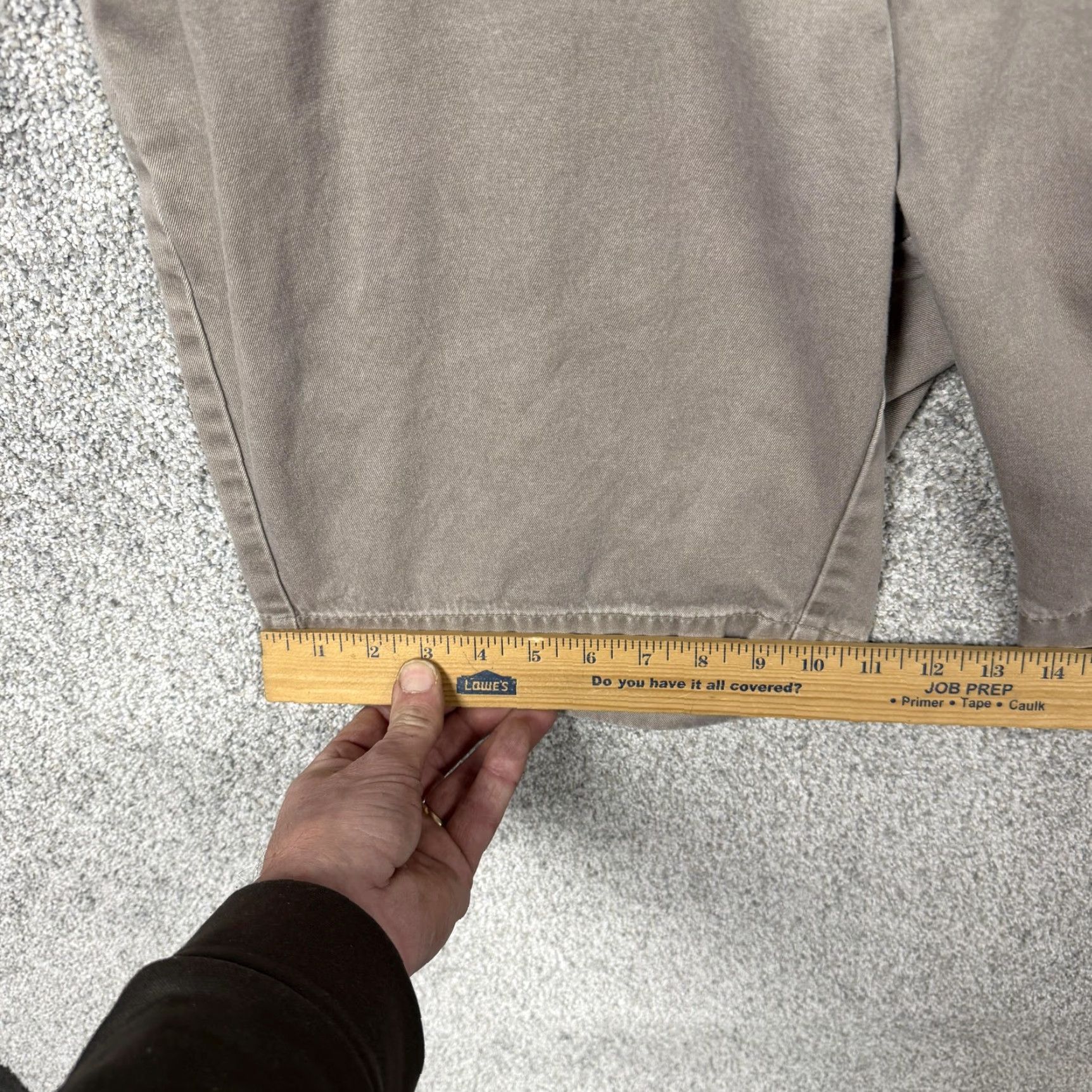 Johnston & Murphy Johnston & Murphy Chino Shorts Mens 35x10 Beige Stone Preppy Old Money Summer Denim? Size US 35 - 4 Thumbnail