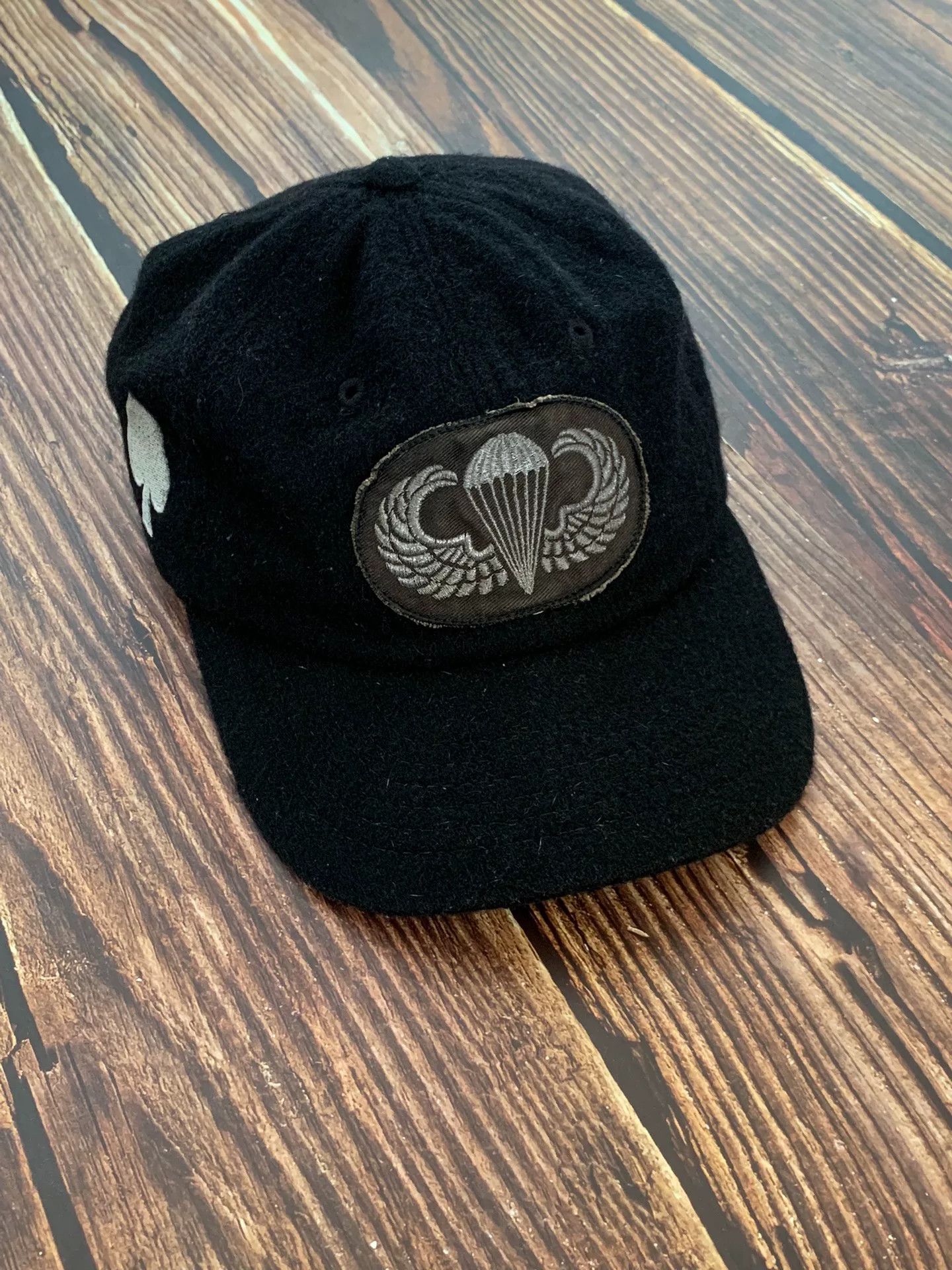 The Real McCoy's The Real McCoy Black Wool Cap Size ONE SIZE - 1 Thumbnail
