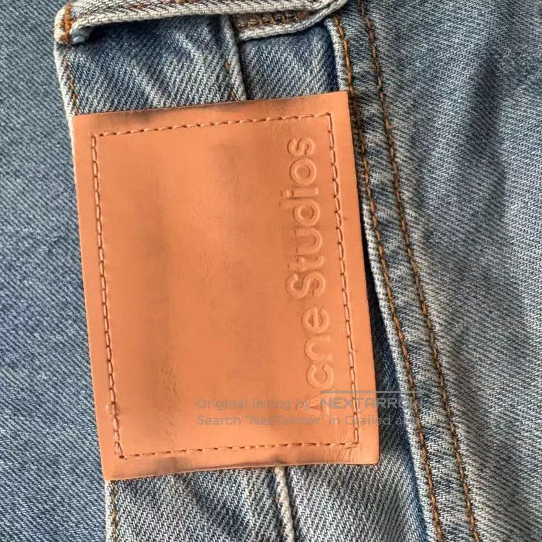Acne Studios Acne Studios 2021M Light Blue Washed Flared Jeans Size US 30 / EU 46 - 4 Thumbnail