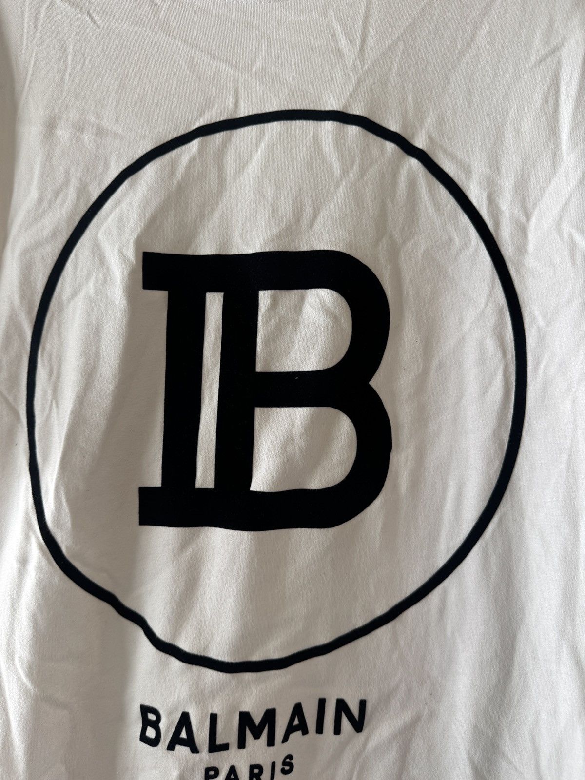 Balmain Balmain logo t shirt size L Size US L / EU 52-54 / 3 - 2 Thumbnail