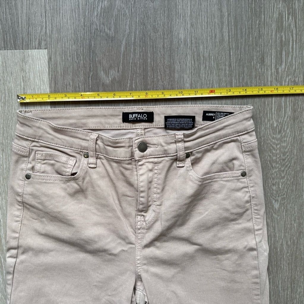 Buffalo David Bitton Buffalo David Bitton Women's Skinny Jeans in Beige Size 28" / US 6 / IT 42 - 6 Thumbnail