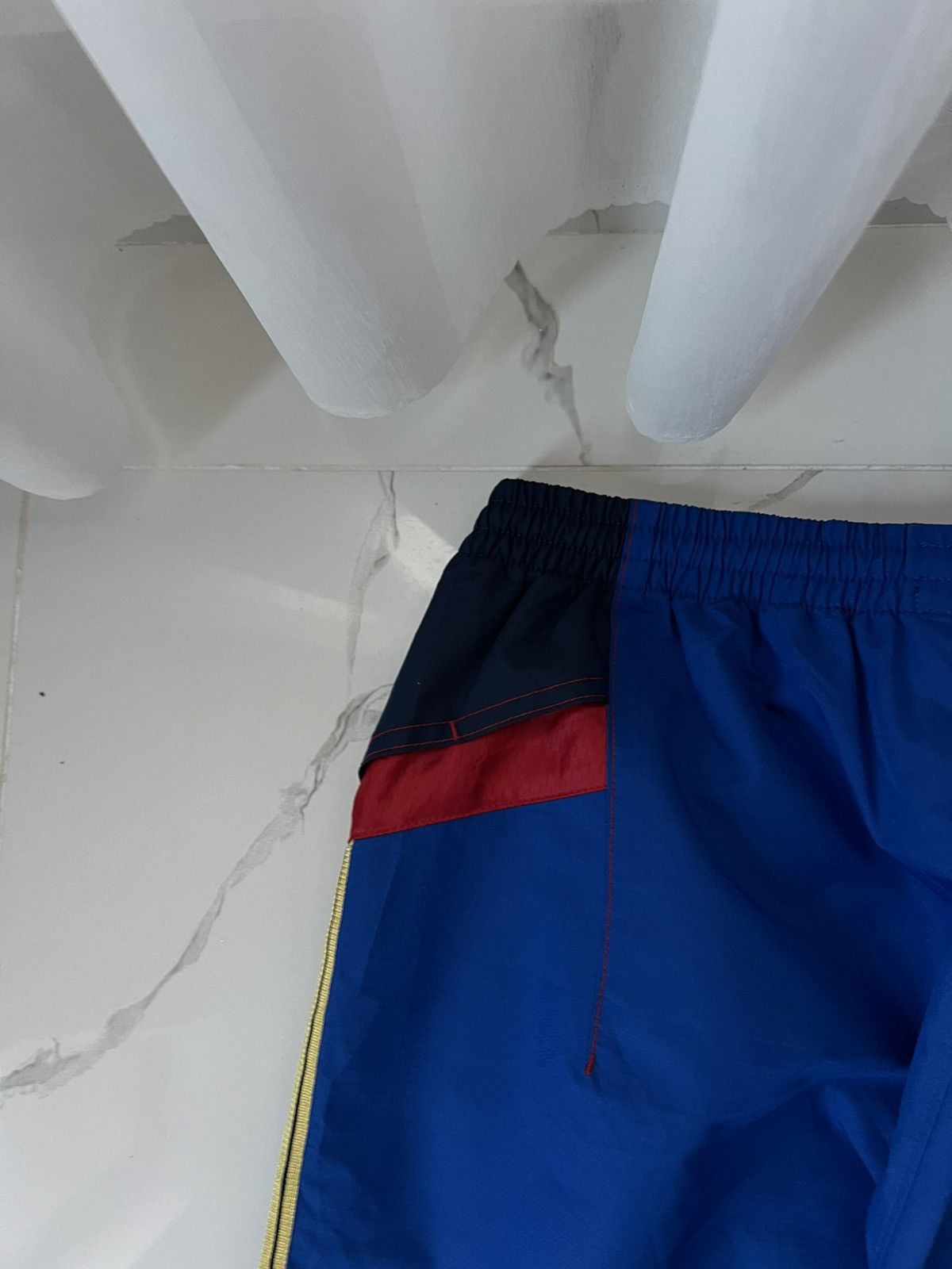 Adidas × Vintage 90's ADIDAS CLIMAPROOF PROFESSIONAL RARE BAGGY TRACK PANTS Size US 34 / EU 50 - 6 Thumbnail