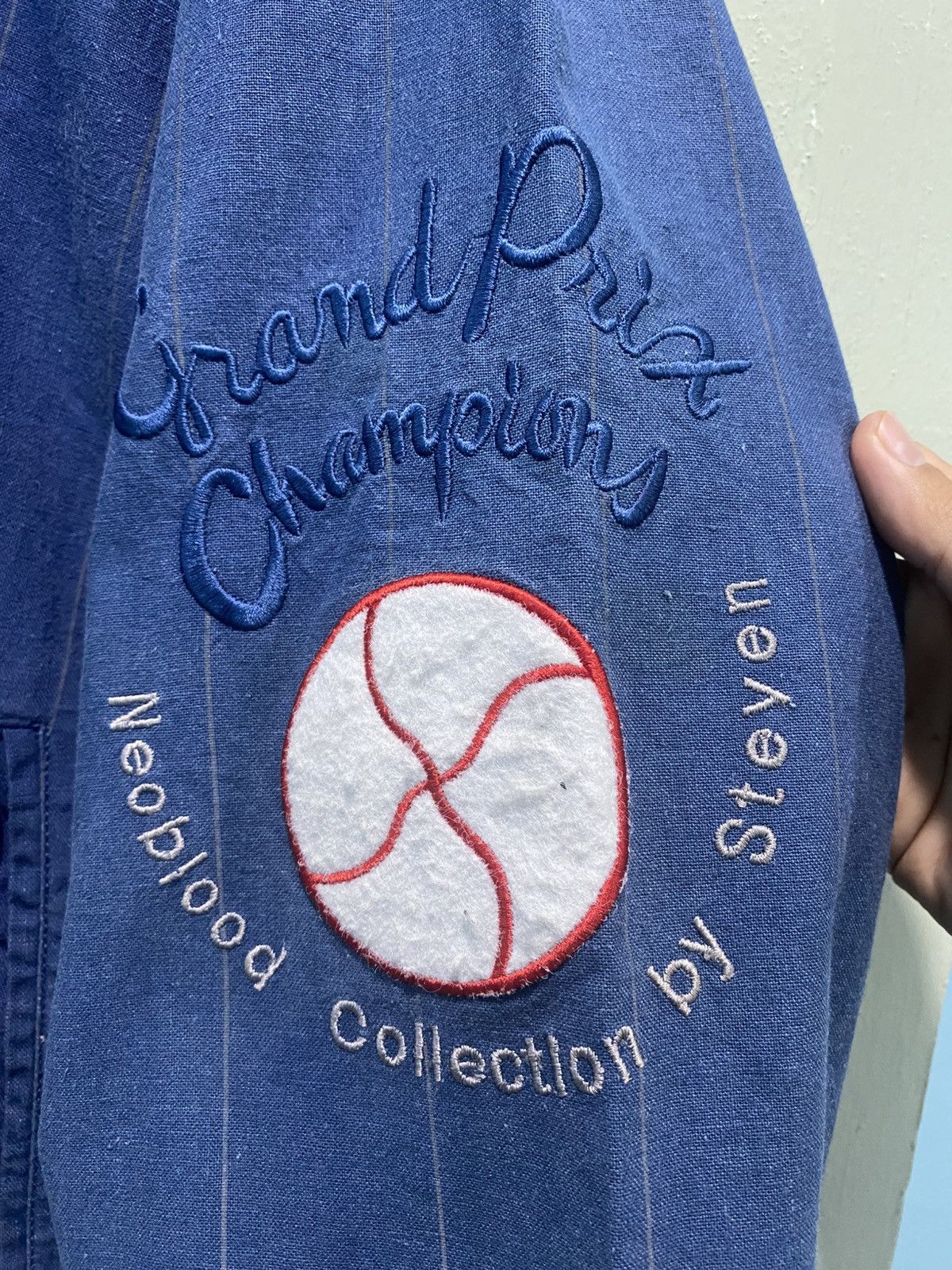Japanese Brand Vintage Neoblood Magic Baseball Collection by Steven Bomber Size US XL / EU 56 / 4 - 5 Thumbnail