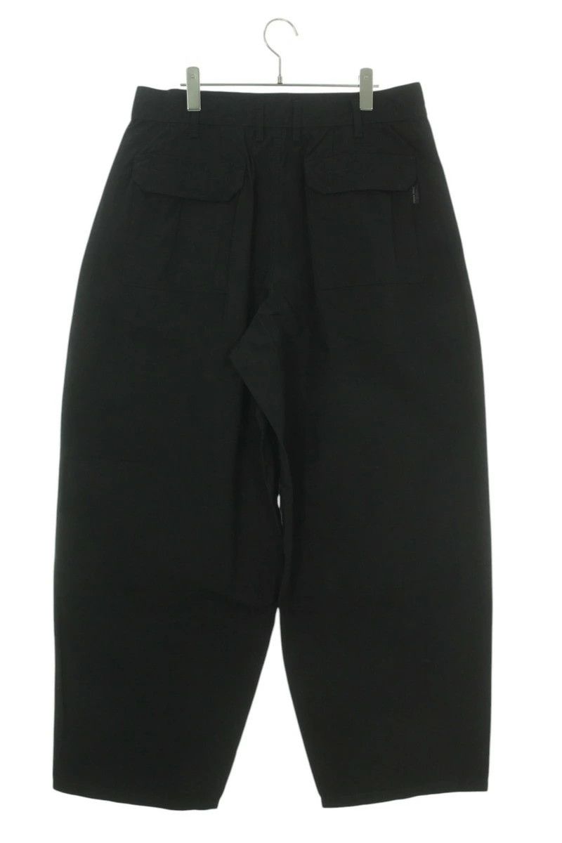 Yohji Yamamoto BLACK Scandal Yohji Yamamoto Ripstop wide long pants Size US 35 - 2 Thumbnail