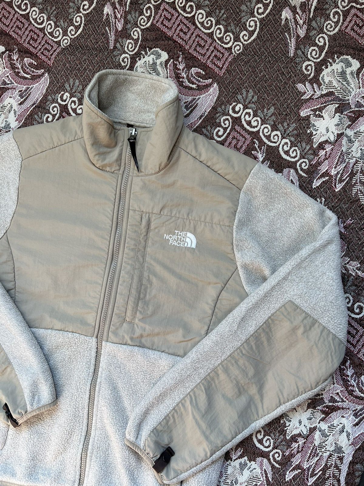 The North Face × Vintage Vintage The North Face Fleece Denali Zip Up Womens Size M / US 6-8 / IT 42-44 - 3 Thumbnail