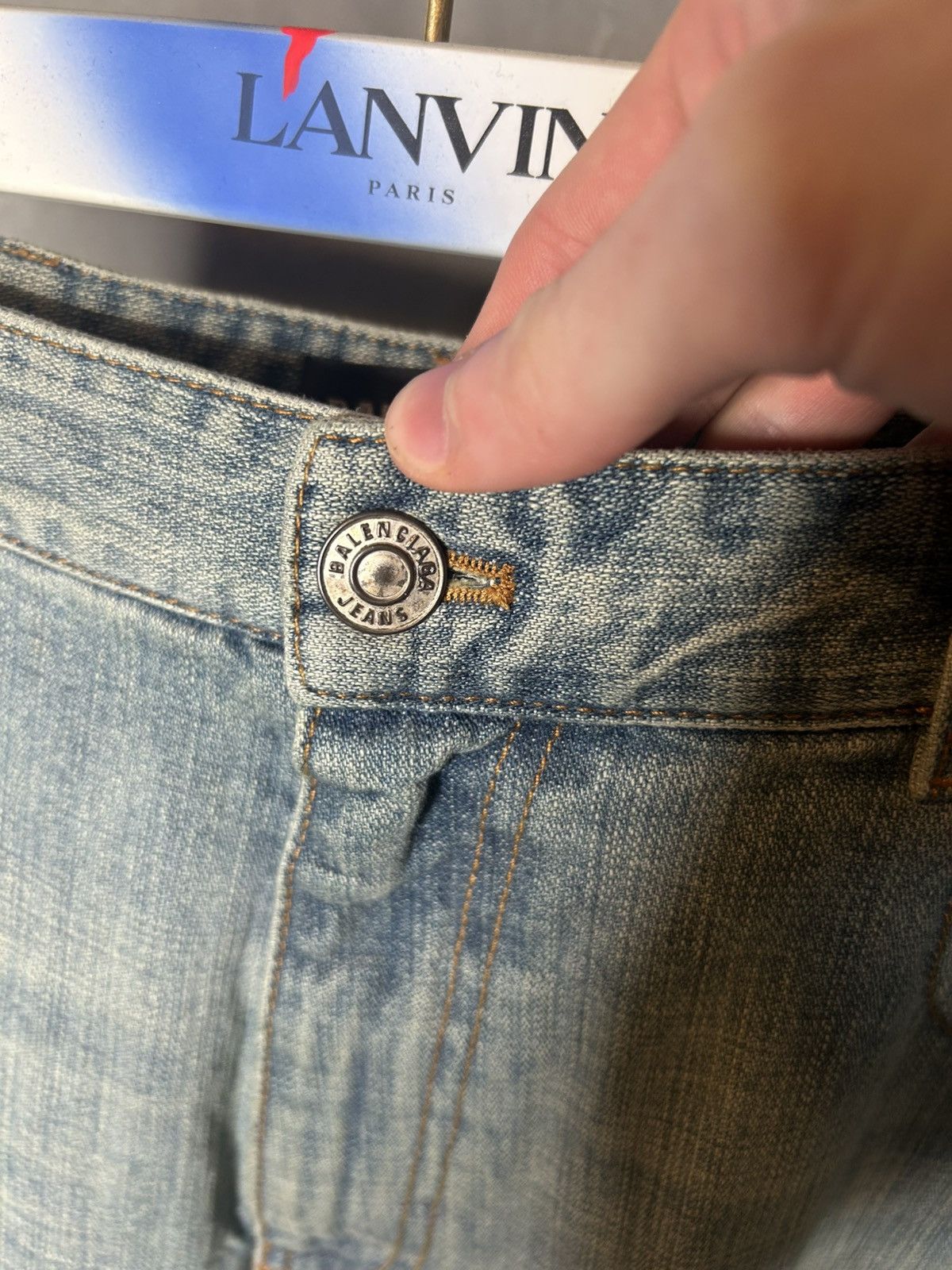 Balenciaga GRAIL HYBRID FLANNEL JEANS Size US 32 / EU 48 - 7 Thumbnail