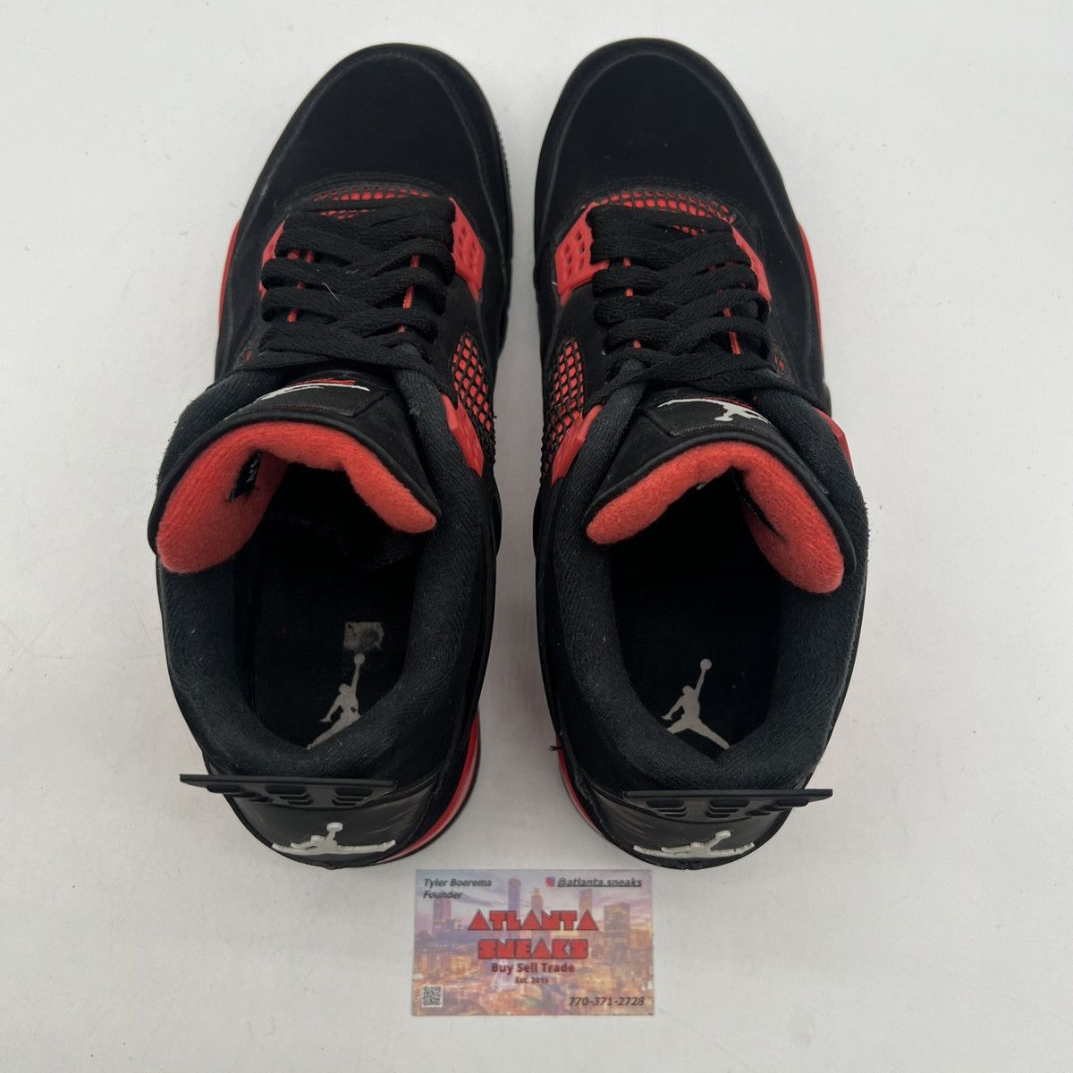 Jordan Brand Air Jordan 4 red Thunder Size US 13 / EU 46 - 6 Thumbnail