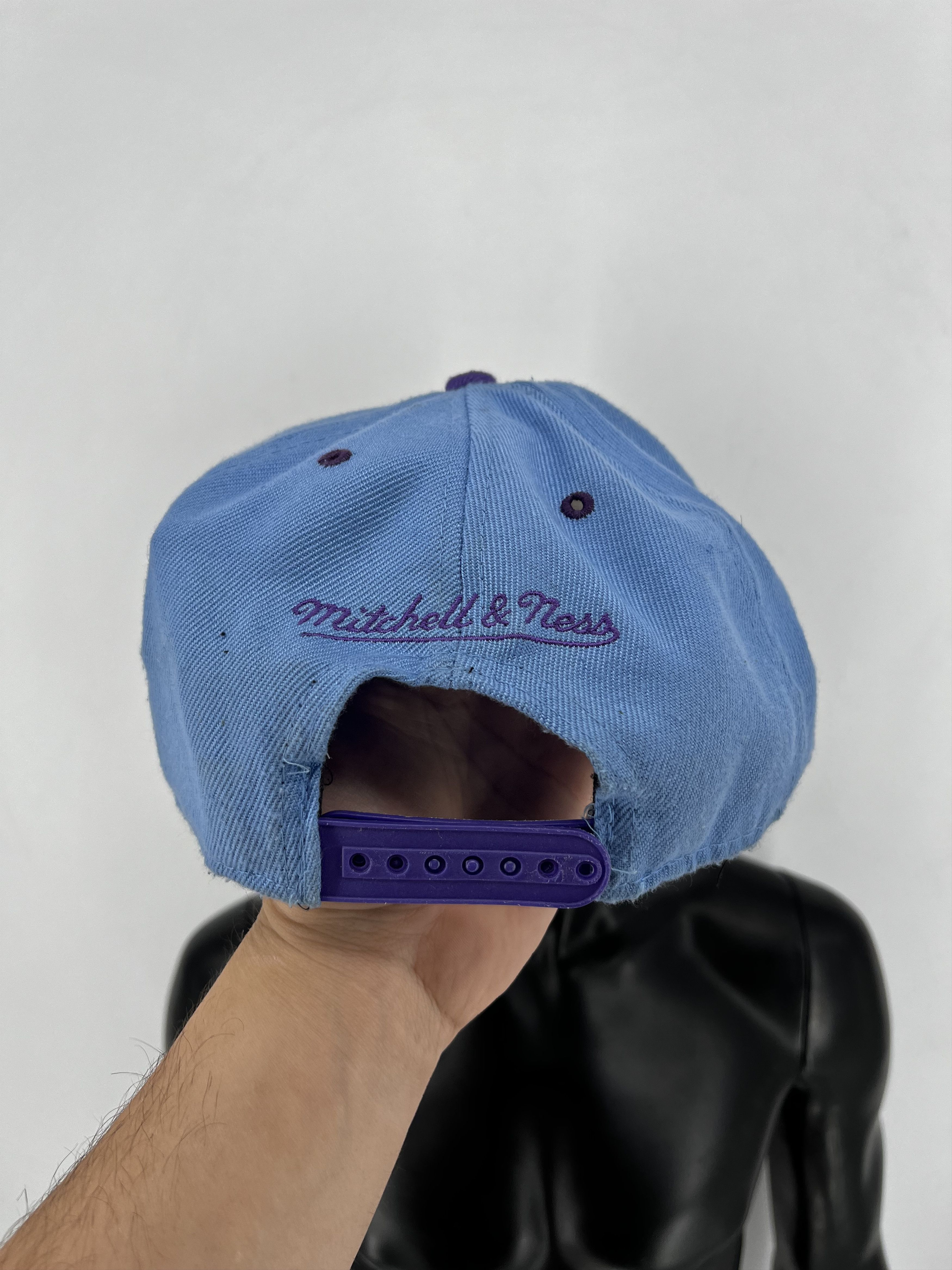 NBA NBA Charlotte Hornets Snapback Hat Adidas Retro Hardwood Size ONE SIZE - 5 Thumbnail