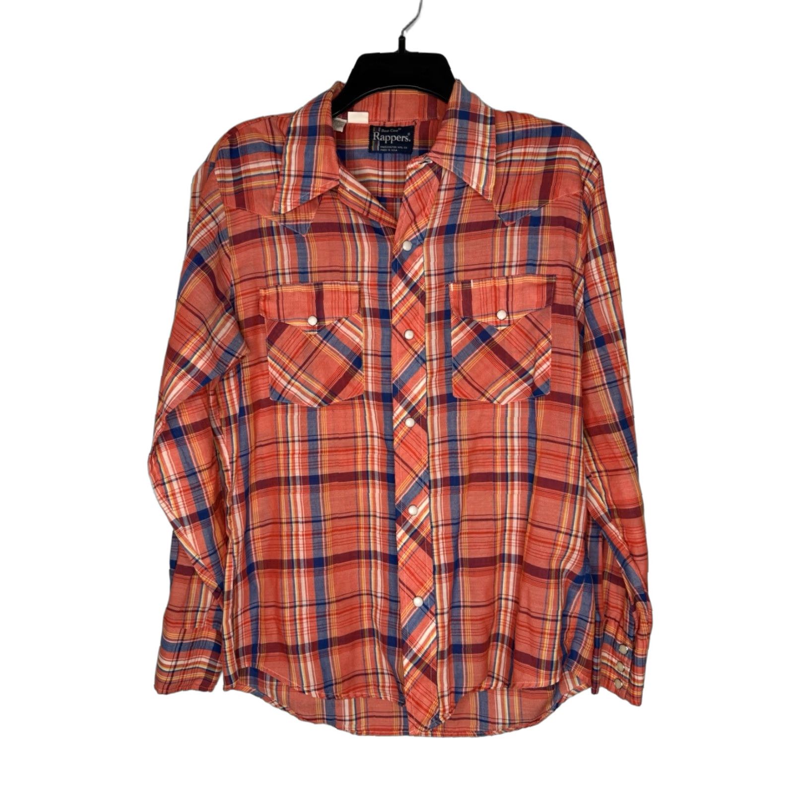 Vintage VINTAGE DeeCee Rappers Shirt Men M Plaid Western Pearl Snap Flaw Casual Style 90s Cowboy Button-Up Mens Size US M / EU 48-50 / 2 - 1 Thumbnail