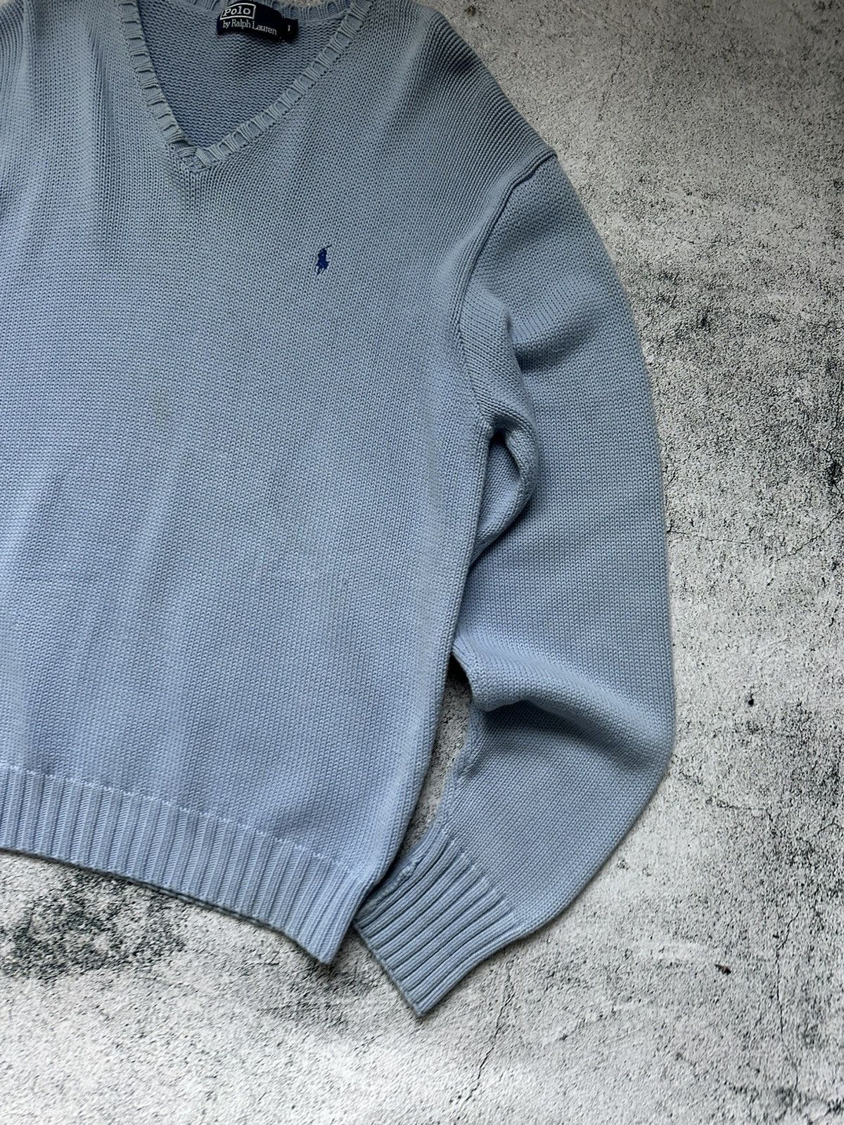 Polo Ralph Lauren Polo Ralph Lauren Knit Sweater Men's Blue Logo Size US L / EU 52-54 / 3 - 5 Thumbnail