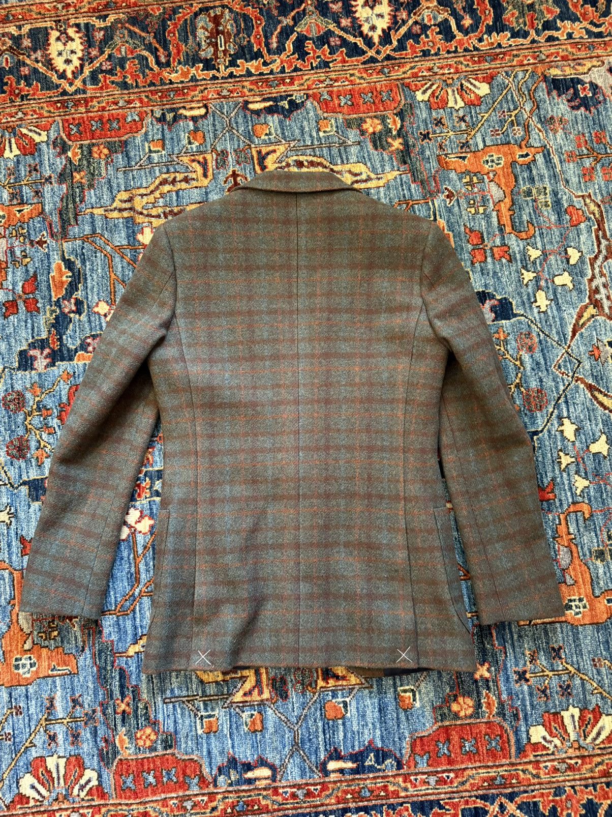 J.Crew J.Crew Brown & Green Plaid Ludlow Suit Size 36R - 7 Thumbnail