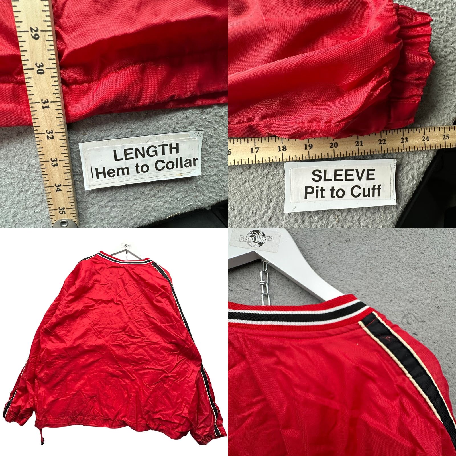 Vintage VINTAGE Steve & Barry's Ohio State Buckeyes Nylon Pullover Mens XXL Red Logo Size US XXL / EU 58 / 5 - 8 Thumbnail