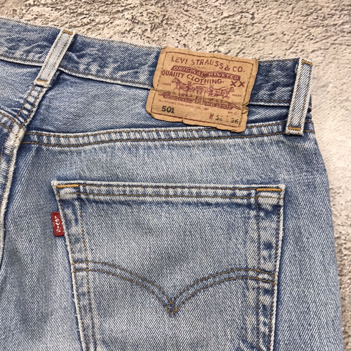 Levi's Levis Vintage 90s Japan Denim Casual Spring Jeans Size US 32 / EU 48 - 6 Thumbnail