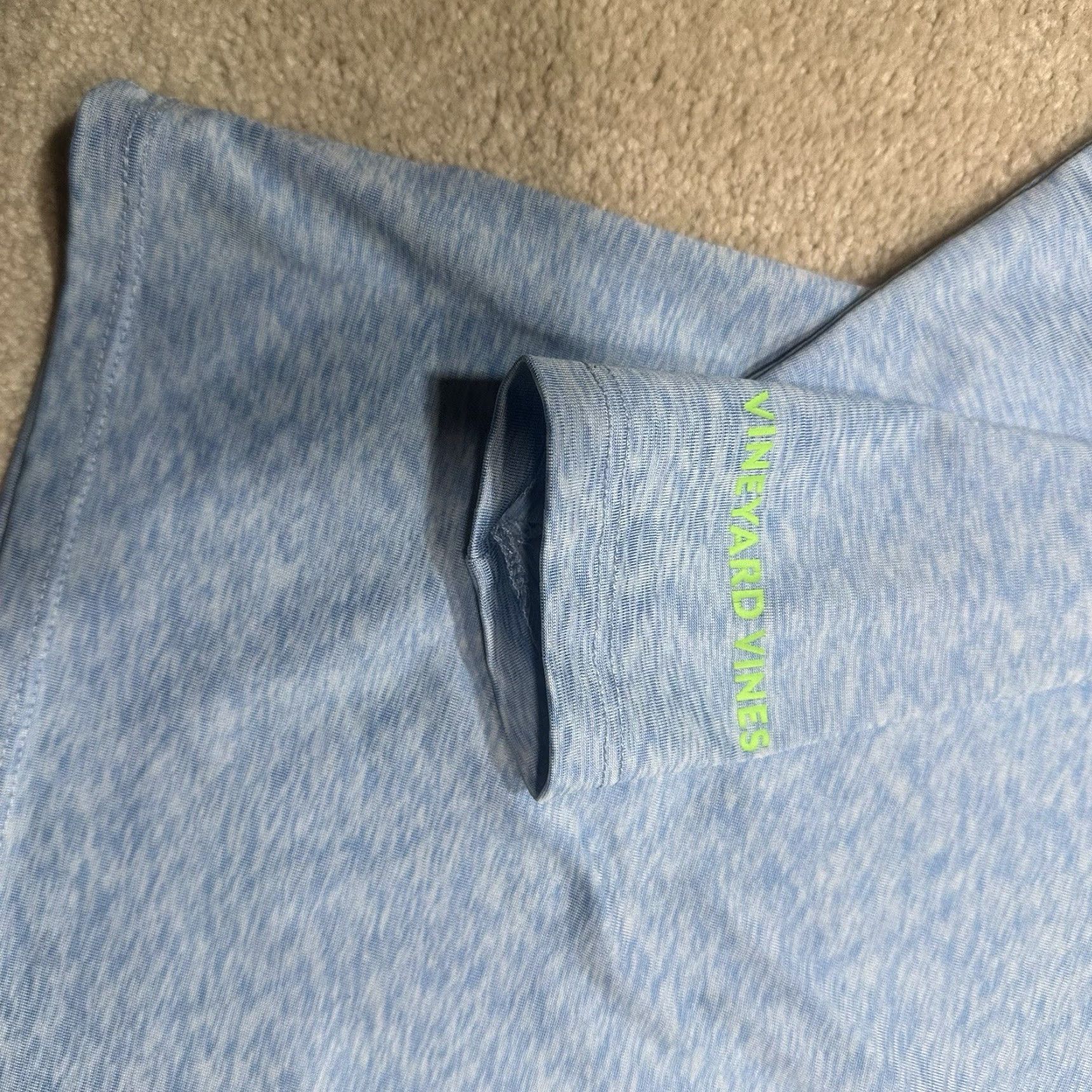 Vineyard Vines Vineyard Vines Performance T Shirt Mens XS Extra Small Blue Long Sleeve Shirt Mens XS Blue Long Sleeve Performance Shirt Size US XS / EU 42 / 0 - 5 Thumbnail