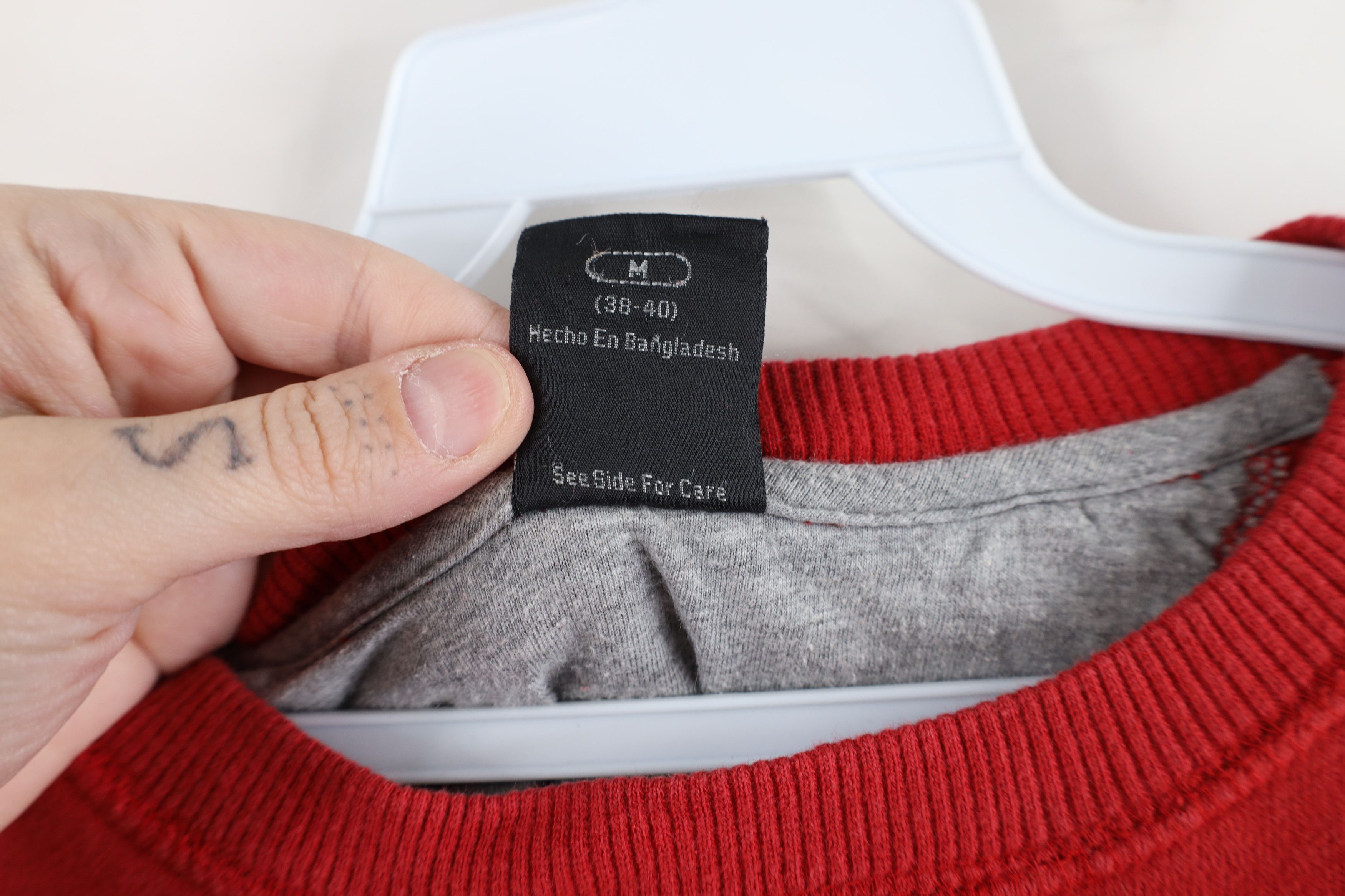 Starter × Vintage Vintage Starter Faded Blank Crewneck Sweatshirt Red Size US M / EU 48-50 / 2 - 6 Thumbnail