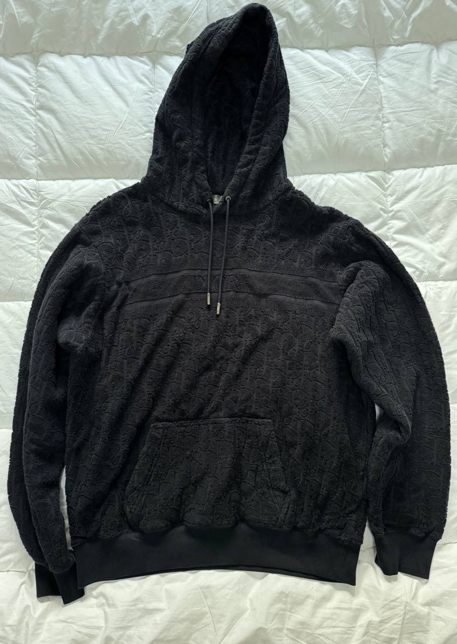 Dior Dior Oblique Terry Towel Hoodie Size US M / EU 48-50 / 2 - 1 Thumbnail