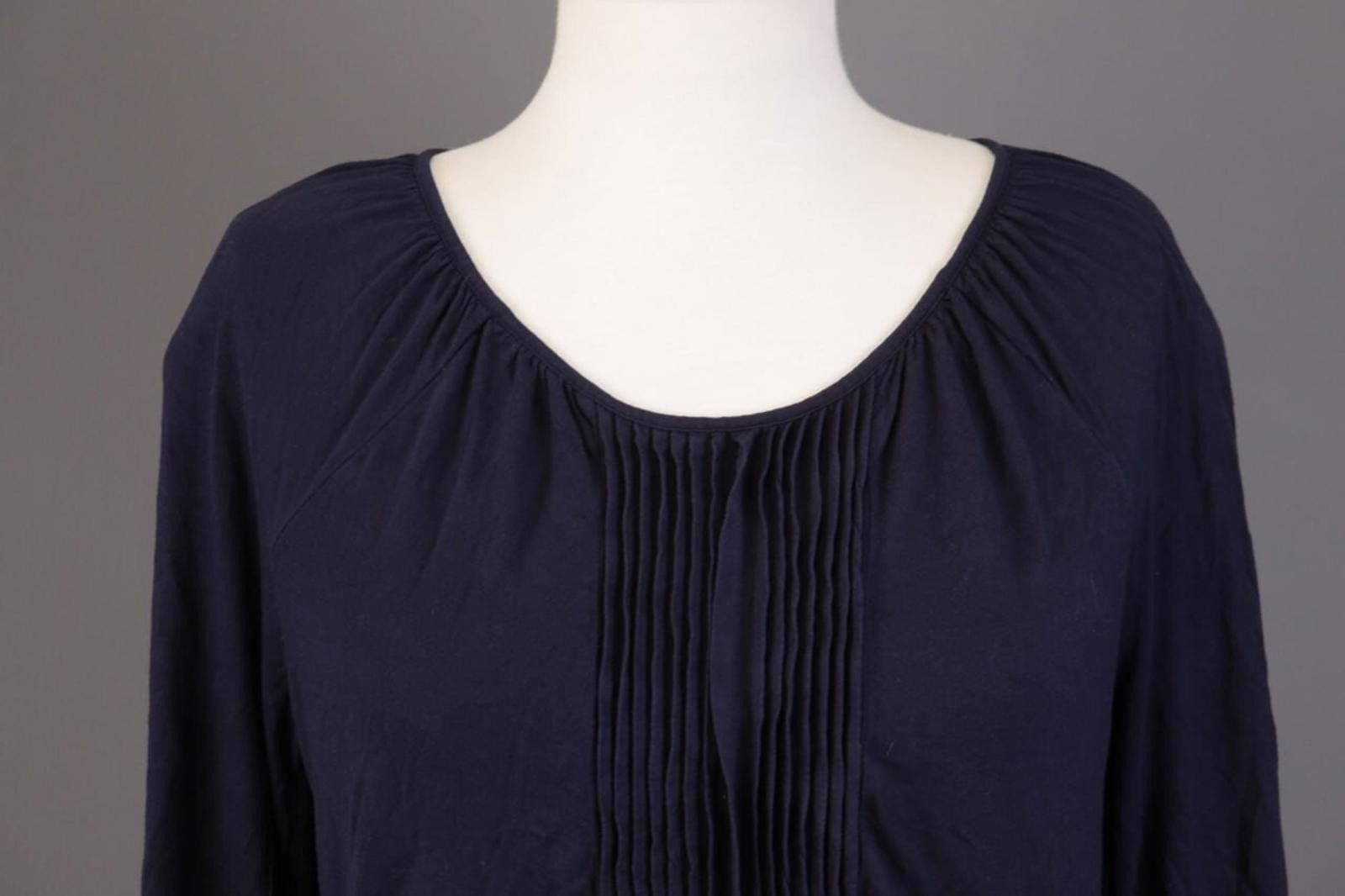 Lauren Ralph Lauren Lauren Ralph Lauren Blue Ruffle Stretch Blouse Shirt M Size M / US 6-8 / IT 42-44 - 2 Thumbnail
