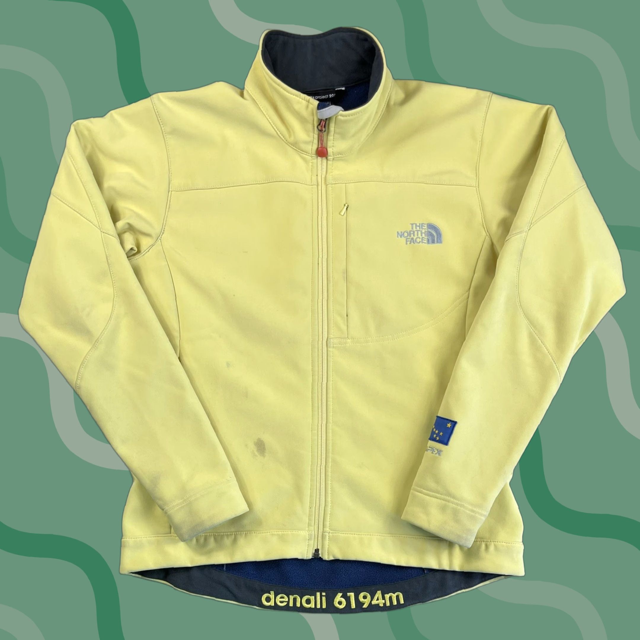 The North Face TNF Summit Series Apex Bionic Soft Shell Jacket Womens Softshell Jacket M Yellow