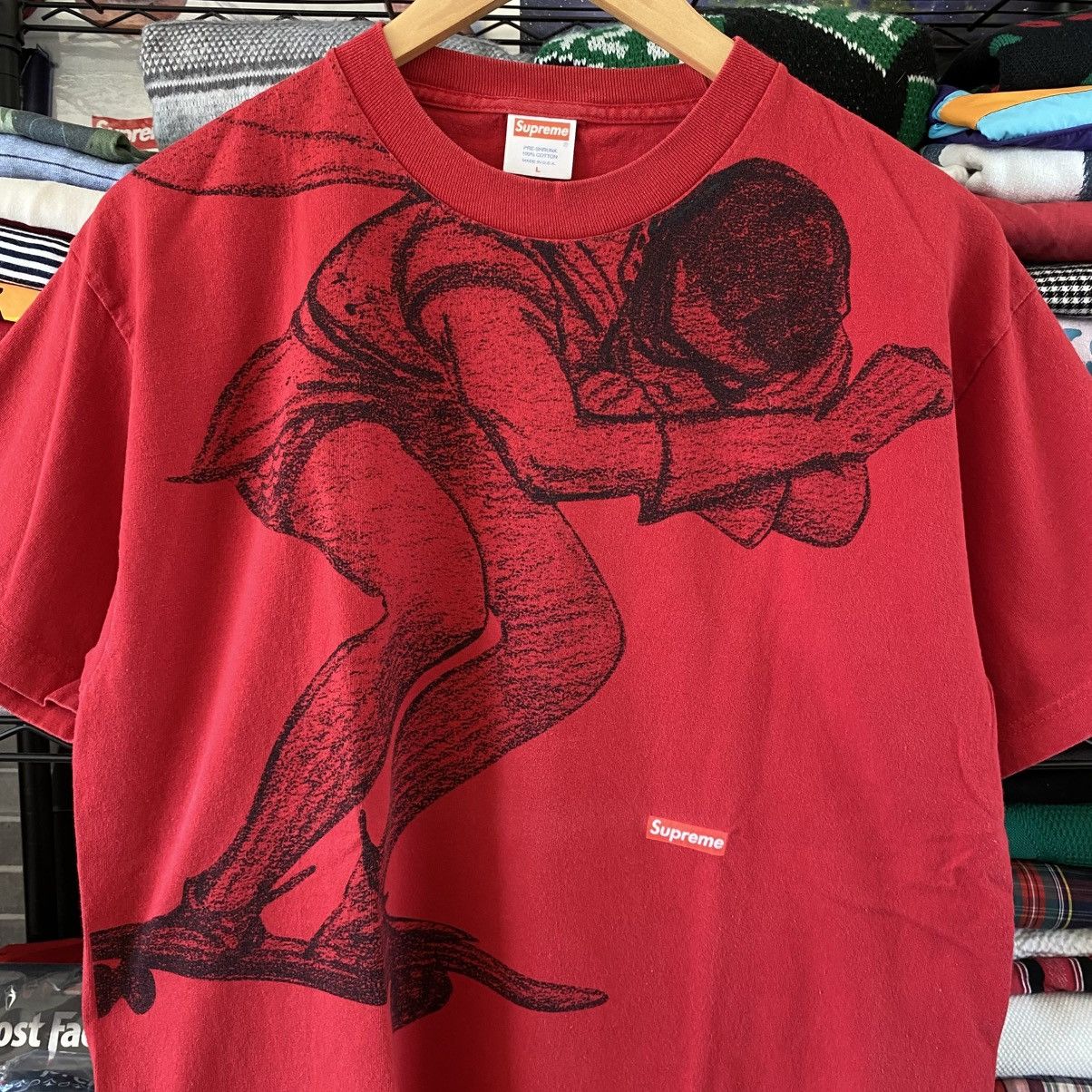 Supreme Supreme Robin T-Shirt Red 2007 Batman DC Comics Vintage Size US L / EU 52-54 / 3 - 2 Thumbnail