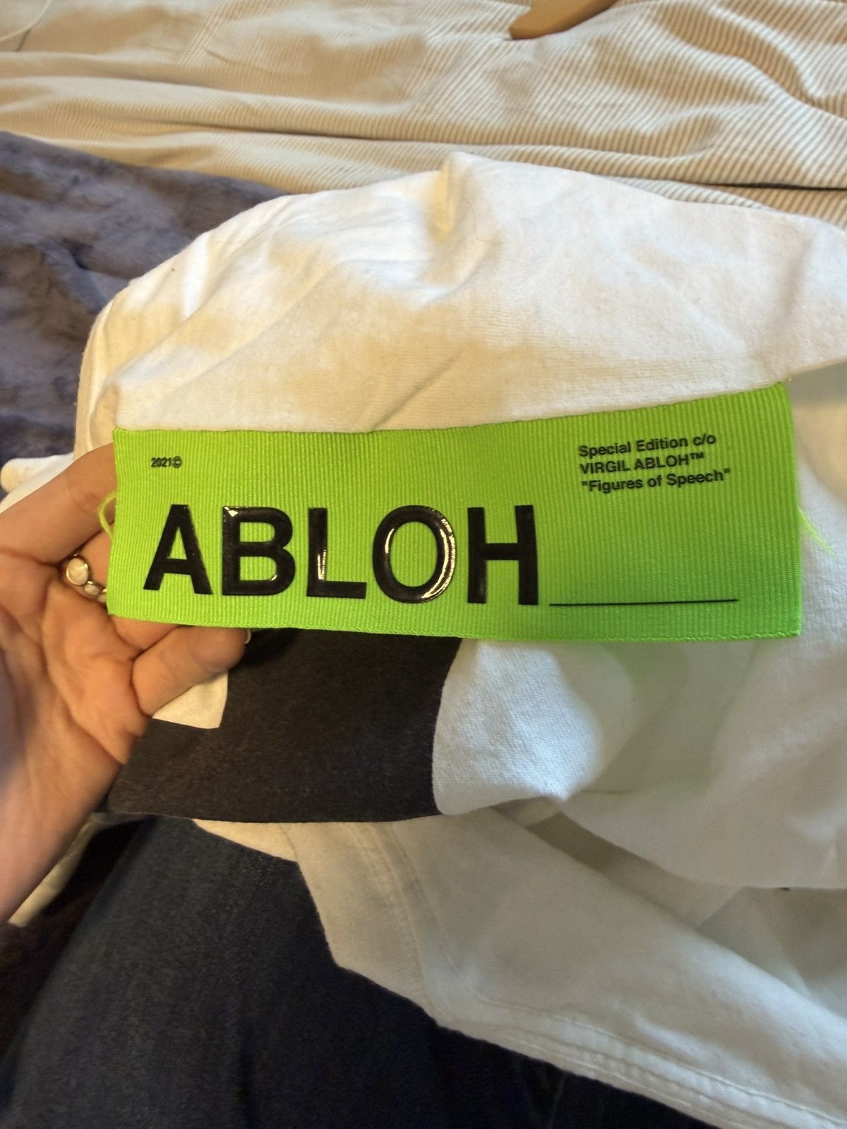 Champion Champion X Virgil Abloh figures of speech t-shirt Size US M / EU 48-50 / 2 - 6 Thumbnail