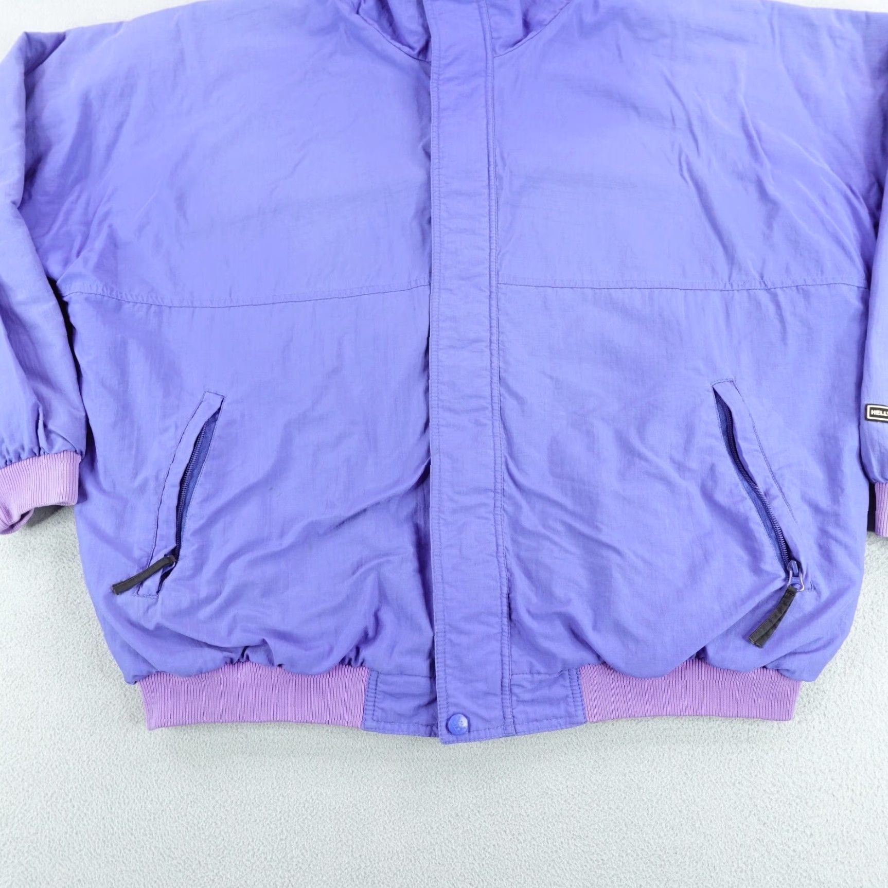 Helly Hansen VINTAGE Helly Hansen Jacket Mens XL Blue Windbreaker Waterproof Lined Pockets Logo Zipper 2000s Outdoor Mens Size US XL / EU 56 / 4 - 3 Thumbnail