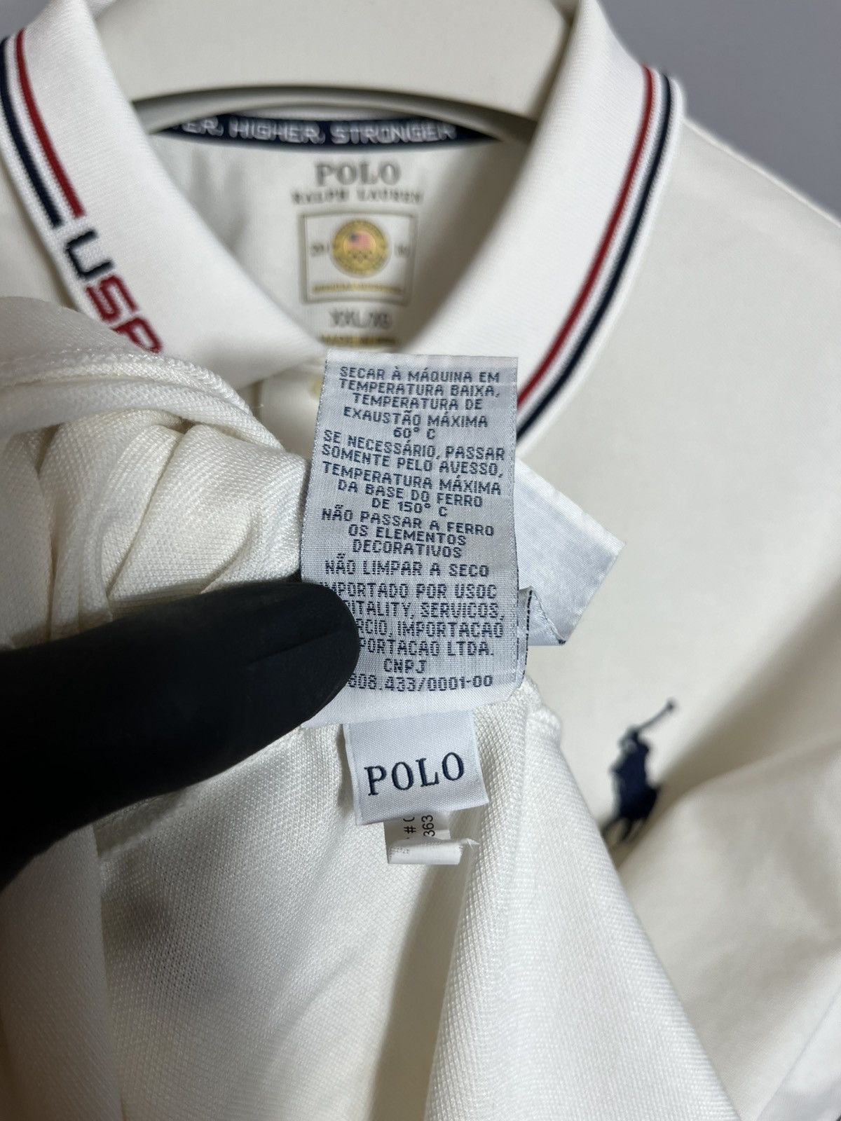 Polo Ralph Lauren Mens Polo Ralph Lauren Team USA 2016 Olympics Rugby Polo Size US XXL / EU 58 / 5 - 7 Thumbnail