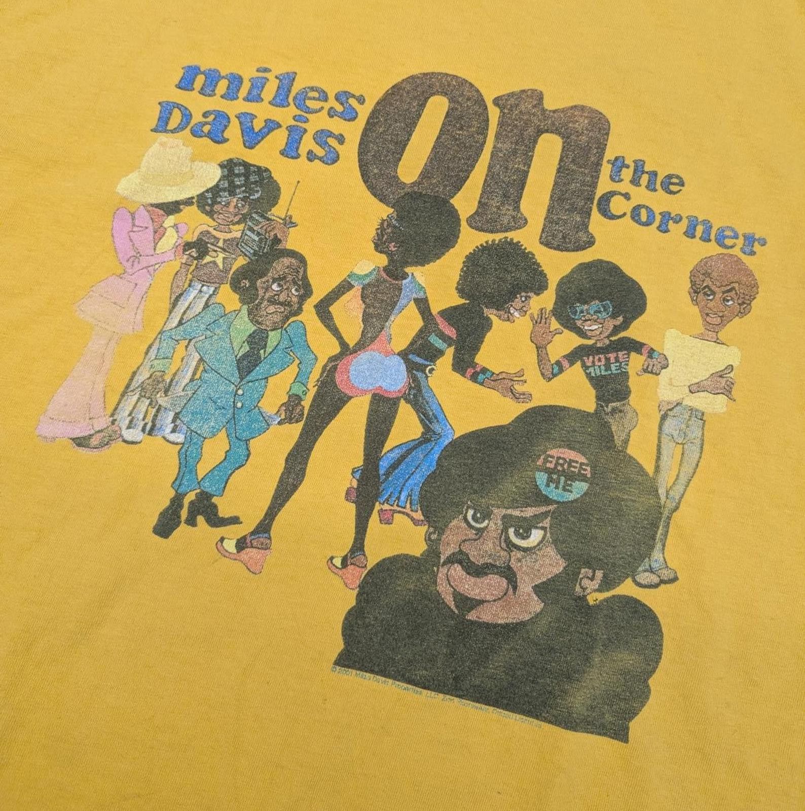 Zion Rootswear Rare Y2K 2001 Miles Davis On The Corner Promo T-shirt Size US XXL / EU 58 / 5 - 2 Thumbnail