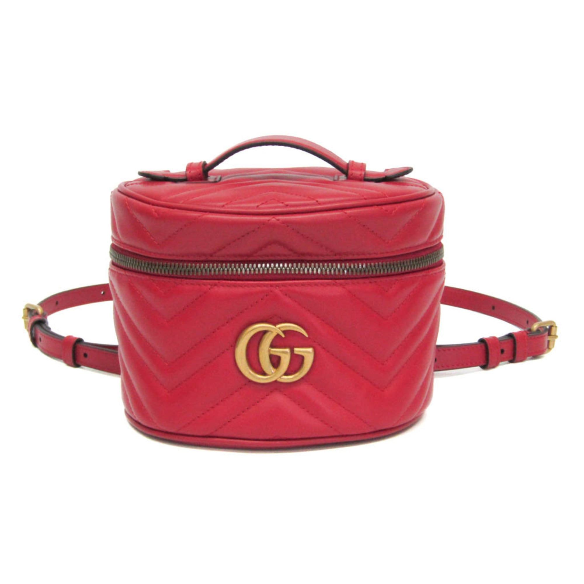 Gucci Gucci GG Marmont Quilting 598594 Women's Leather Backpack Red Color Size ONE SIZE - 1 Thumbnail