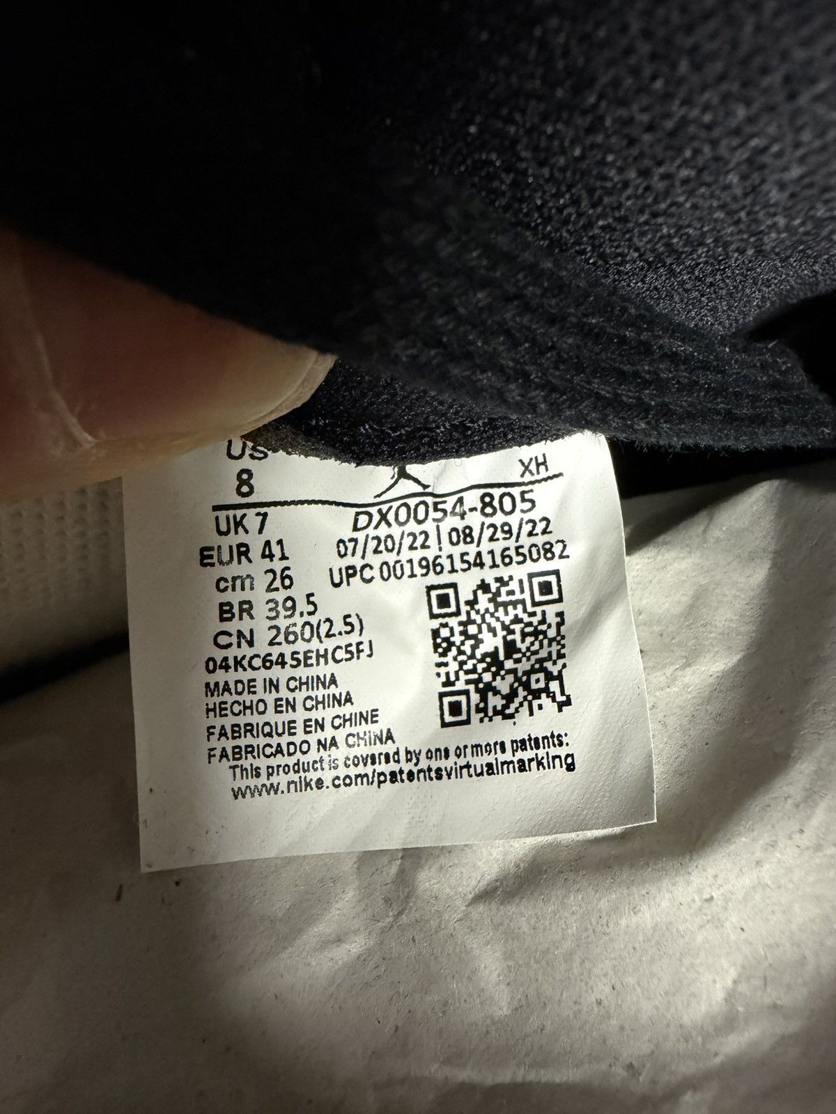 Nike Size 8 - Air Jordan 1 Retro OG High Skyline Size US 8 / EU 41 - 8 Thumbnail
