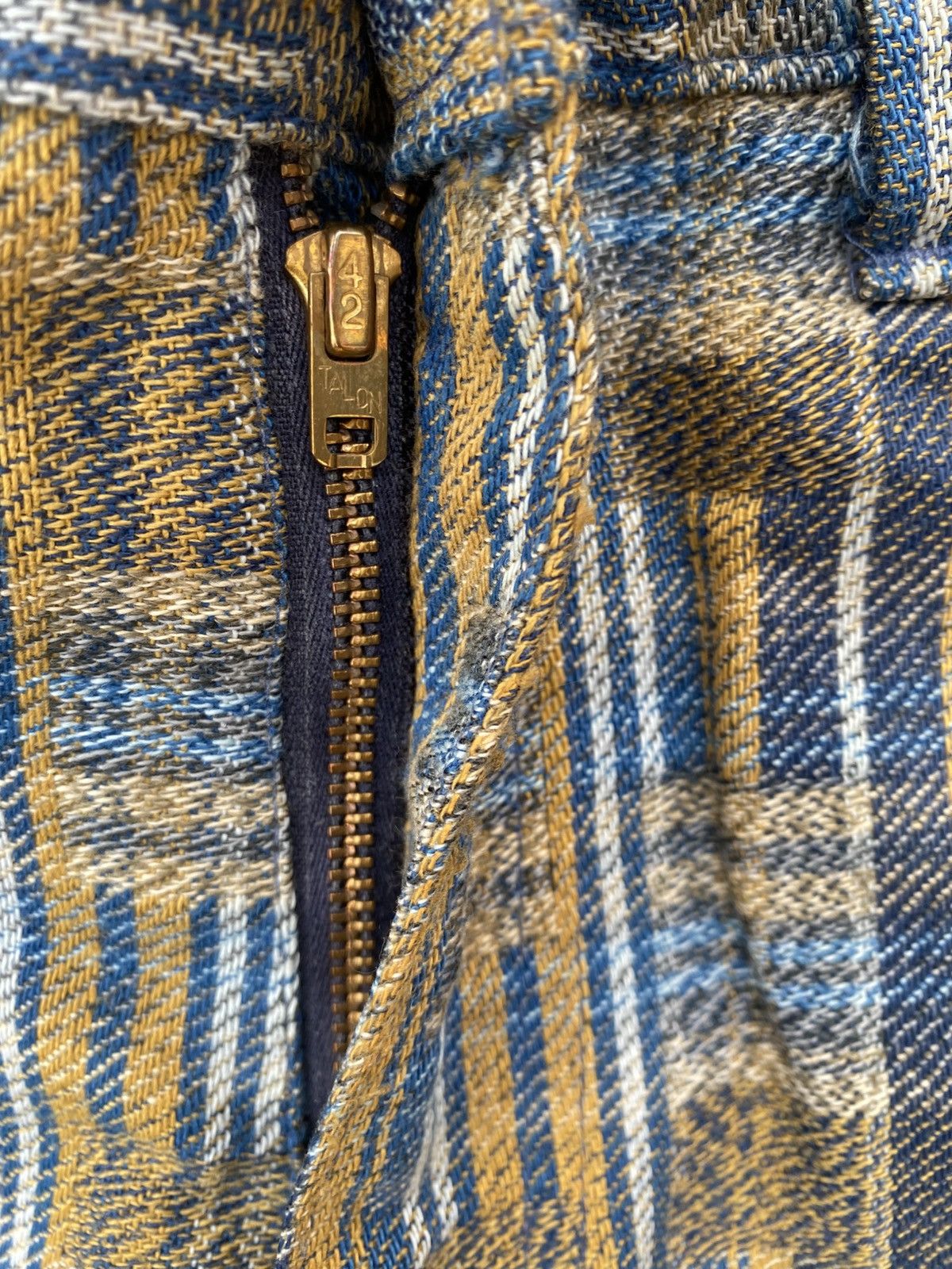 Levi's 70s Vintage Levis Big E sta prest talon zipper Size US 29 - 6 Thumbnail