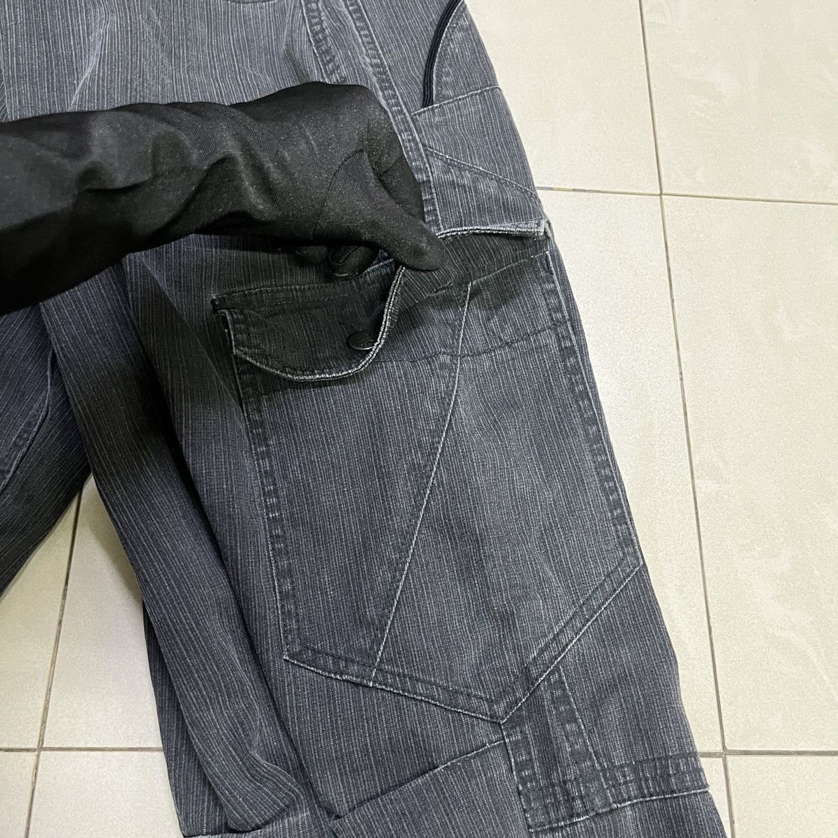 If Six Was Nine Vintage Dogman Punk Cargo Pants Size US 29 - 5 Thumbnail
