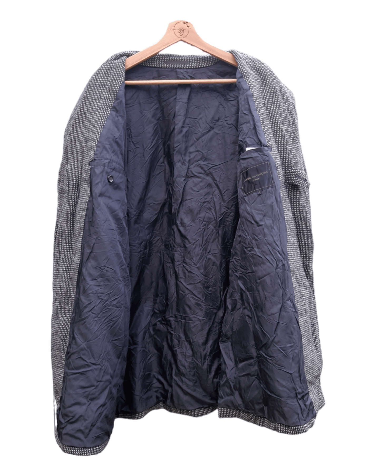 Comme des Garcons Vintage Comme des garcons Homme Over Size Jacket/ Coats Size US XL / EU 56 / 4 - 2 Thumbnail