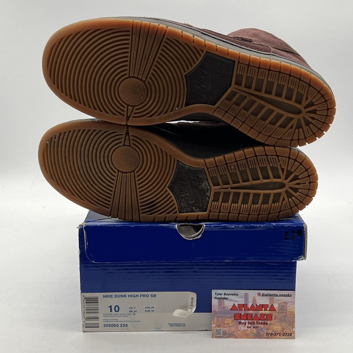 Nike Nike dunk high Budweiser Size US 10 / EU 43 - 8 Thumbnail