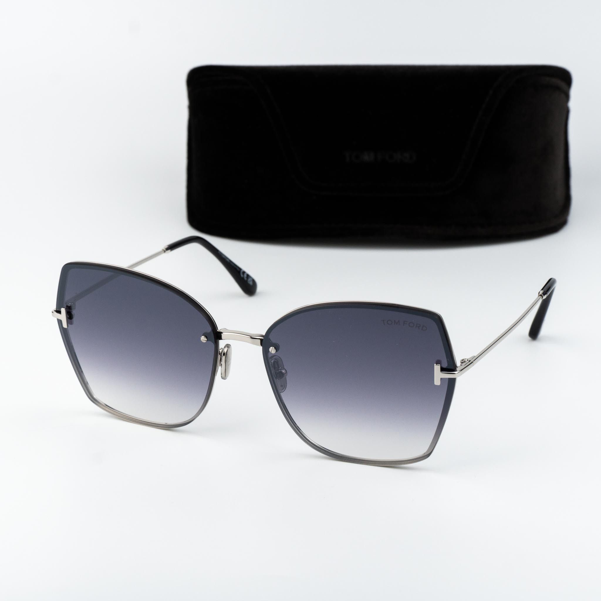 Tom Ford Tom Ford NICKIE-02 Women Sunglasses Butterfly FT1107 16C Size ONE SIZE - 1 Thumbnail
