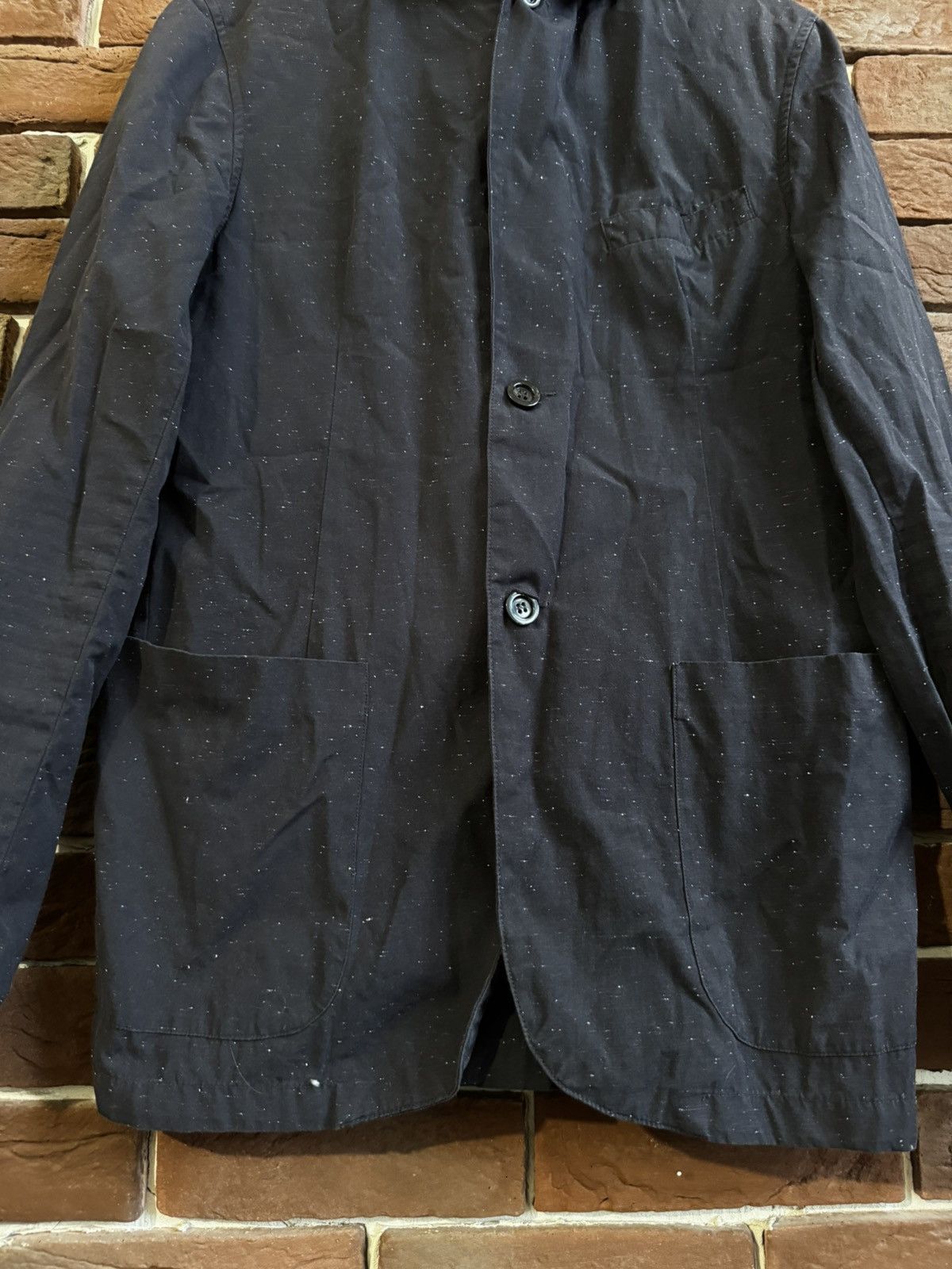 Designer × Our Legacy Rare Vintage Our Legacy Constelation Navy Blazer 48/M Size 48R - 4 Thumbnail