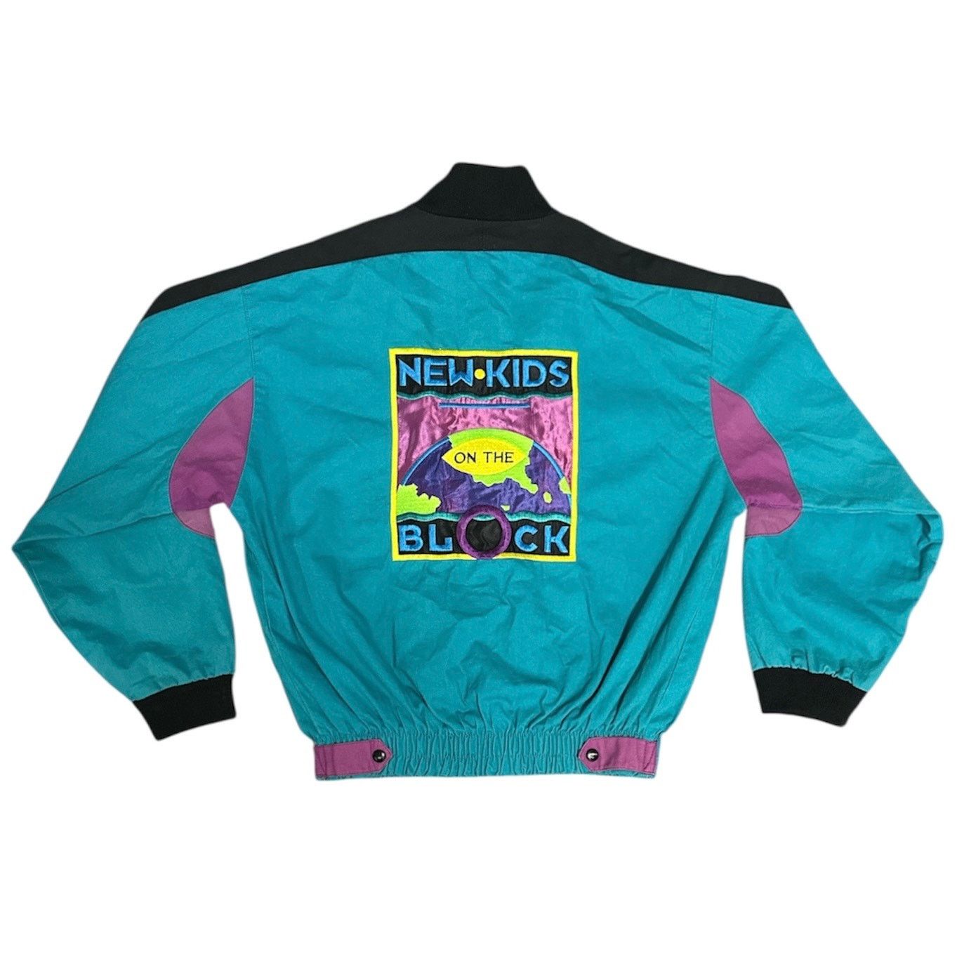 Vintage Vintage 1990 New Kids On The Block Magic Summer Tour Jacket Size US S / EU 44-46 / 1 - 2 Thumbnail