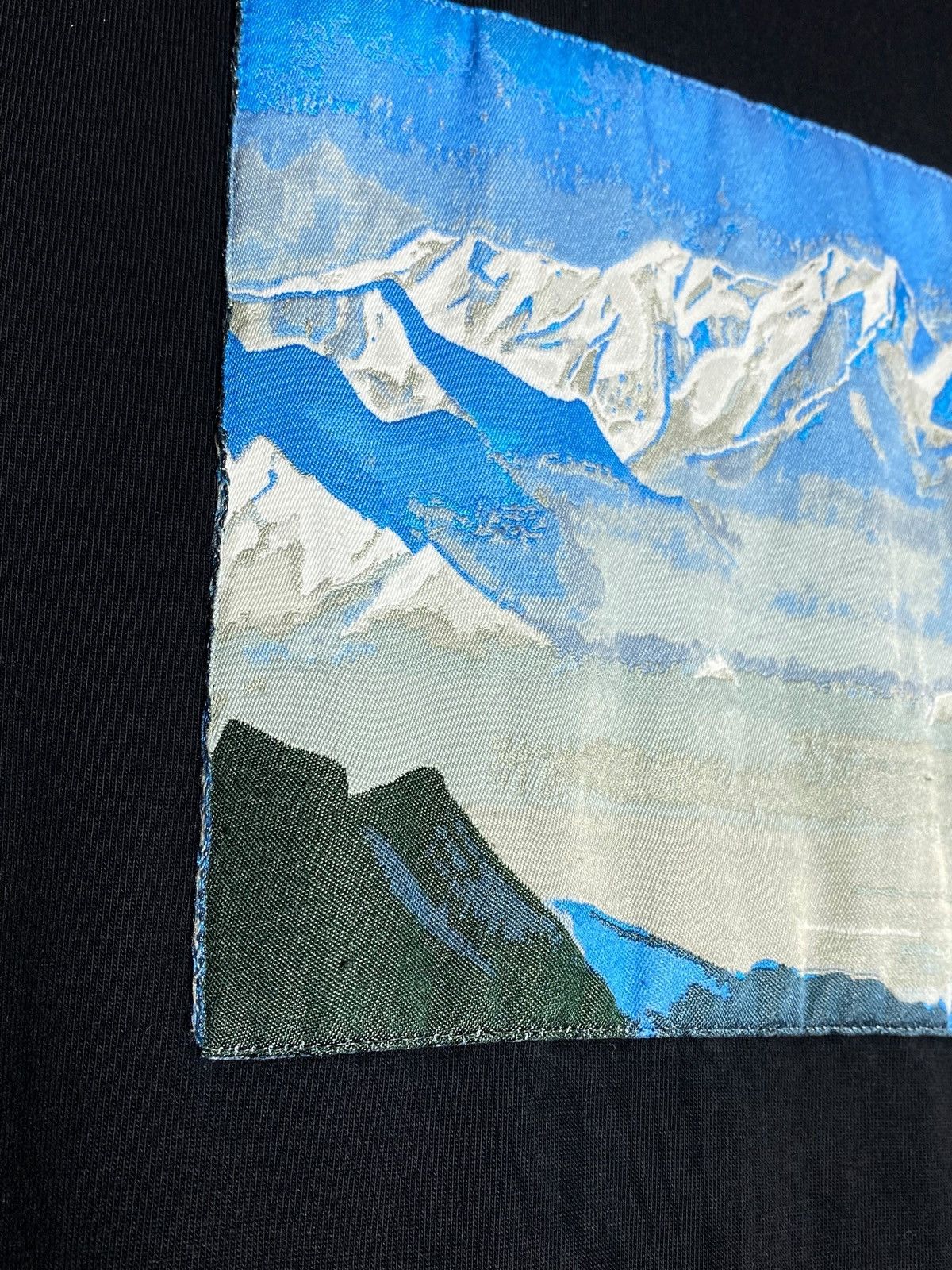 Lanvin Lanvin Mountain Picture Luxury T-shirt Size US XS / EU 42 / 0 - 4 Thumbnail