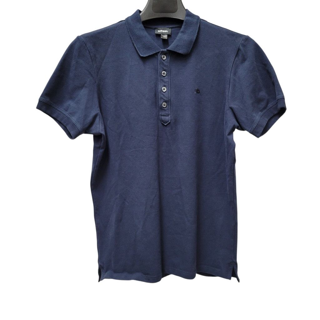 Diesel Diesel Men Casual Navy Polo Shirt Small Excellent Condition Size US S / EU 44-46 / 1 - 2 Thumbnail