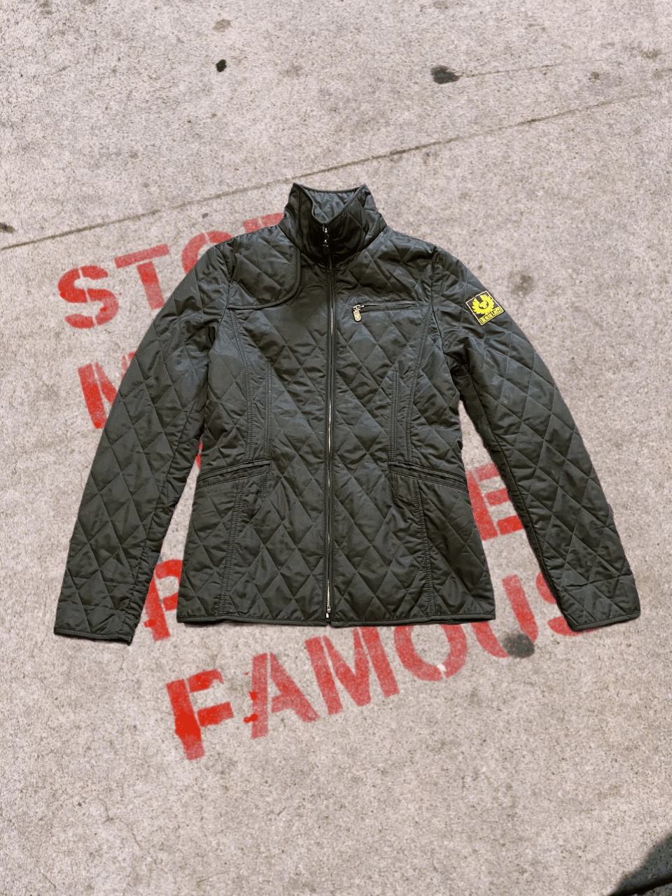 Belstaff Quilted Jacket Motorcycle Wear