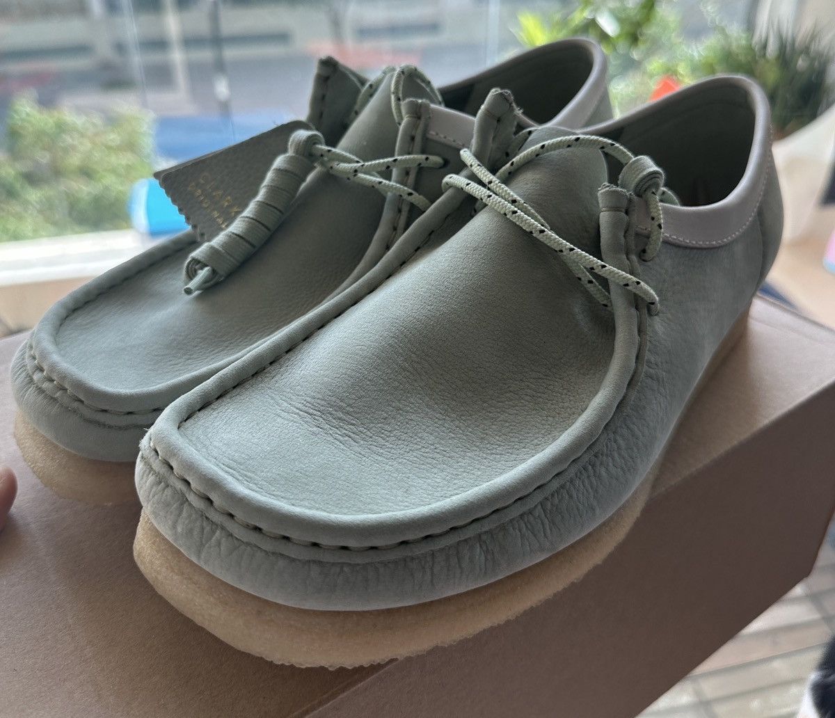 Clarks Clarks Wallabee Mint Color 44/11US Size US 11 / EU 44 - 1 Thumbnail