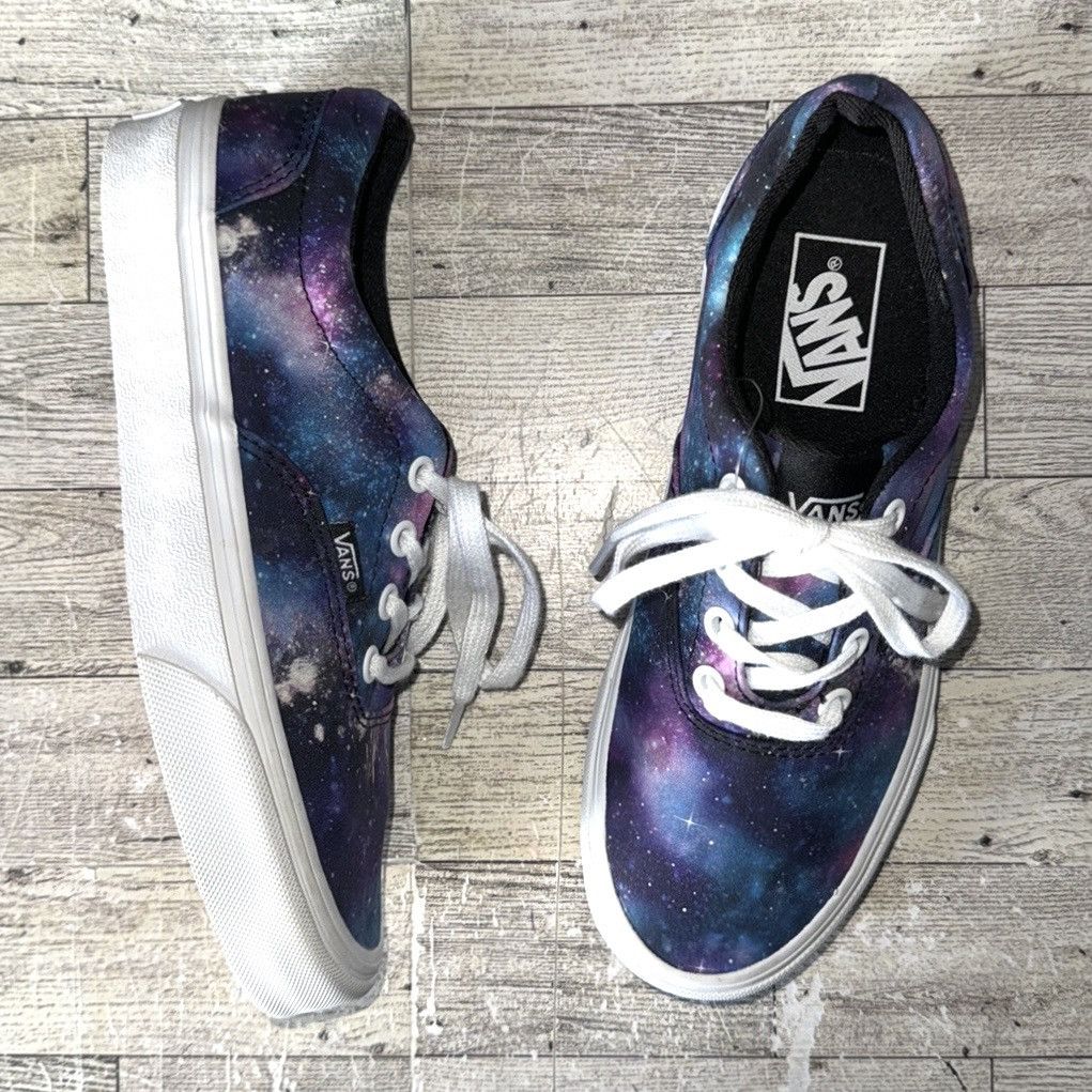 Vans Vans, Galaxy Print, Lace-Up Low Tops Size US 6 / IT 36 - 2 Thumbnail