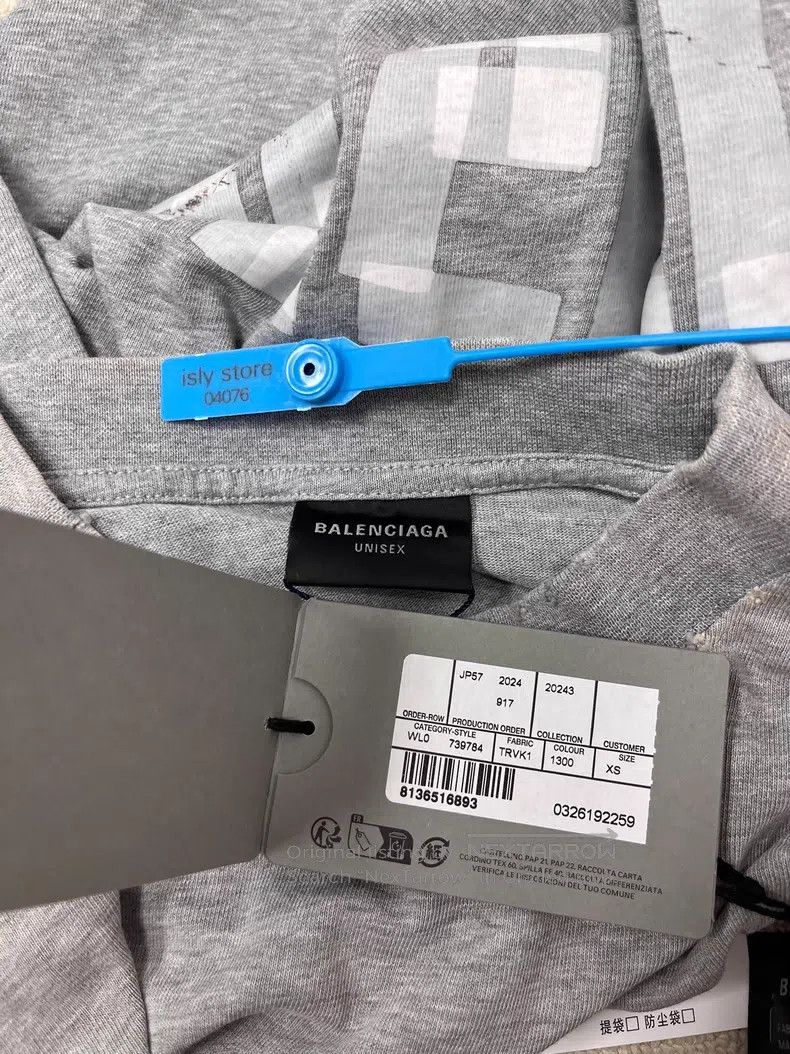 Balenciaga Balenciaga Letter Logo Print Round Neck Short Sleeve T-Shi Size US XS / EU 42 / 0 - 4 Thumbnail