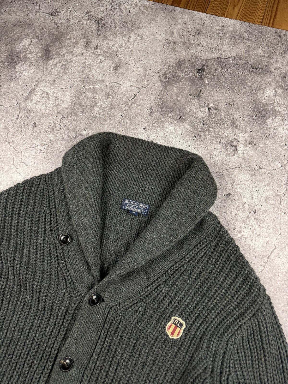 Polo Ralph Lauren Vintage Polo Ralph Lauren Cardigan Knitted Sweater Button-Up Size US M / EU 48-50 / 2 - 4 Thumbnail