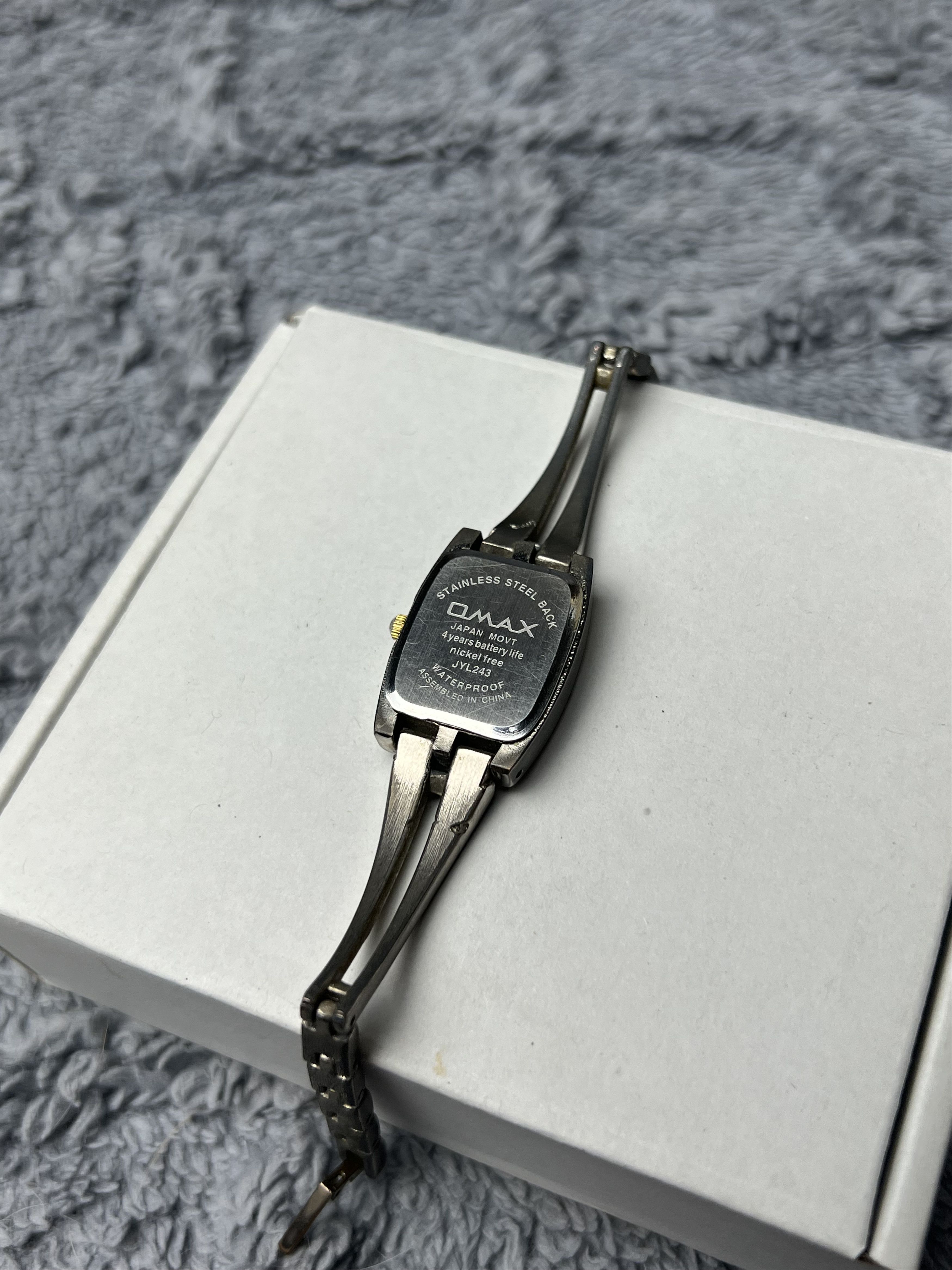 Vintage Futuristic Vintage Omax Japanese Style Chain Bracelet Watch Size ONE SIZE - 12 Thumbnail