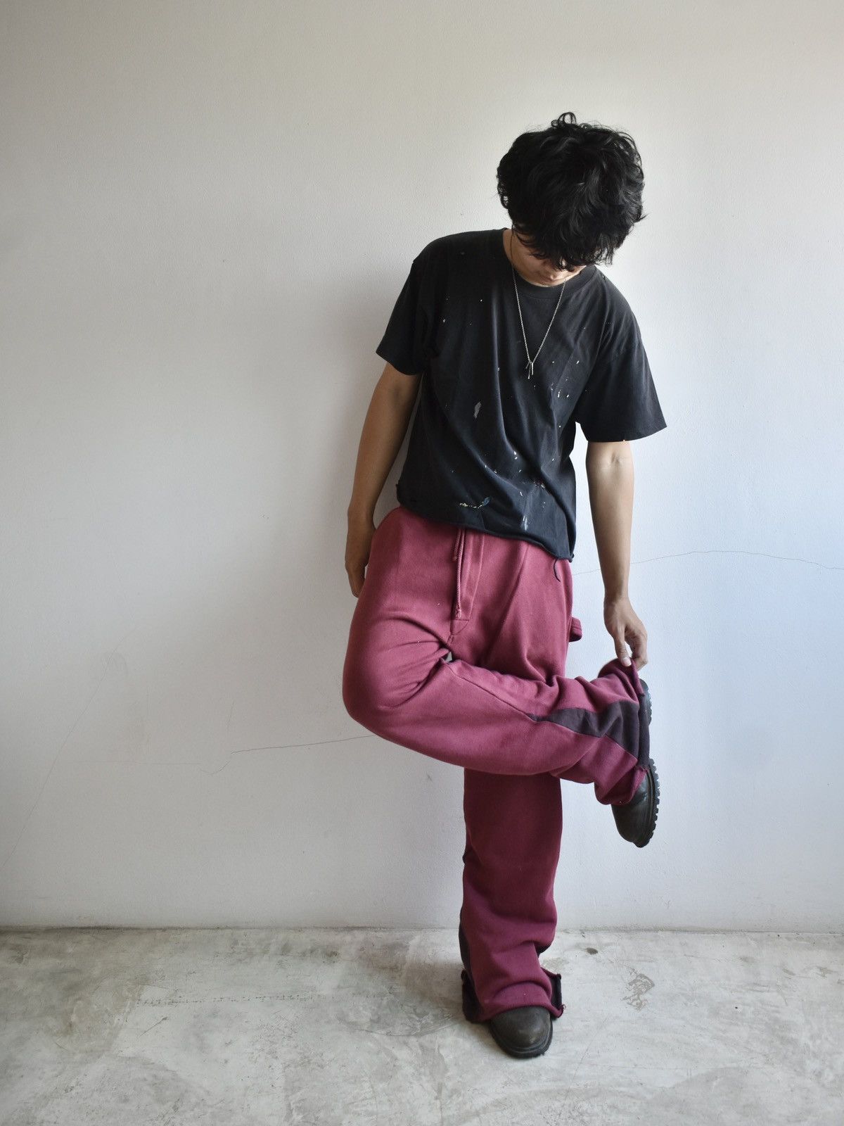 Vintage Gallery dept.Vintage Bossbat Flared Sweatpants Size US 32 / EU 48 - 5 Thumbnail