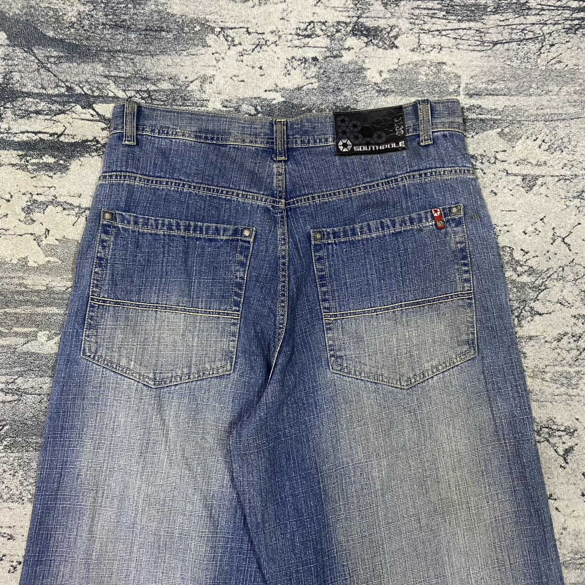 Southpole Vintage Y2K Southpole Baggy Denim Jeans Size US 34 / EU 50 - 9 Thumbnail