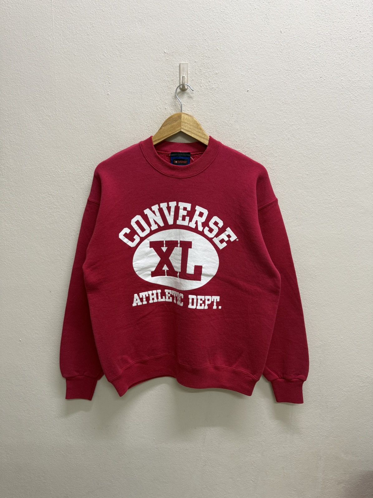 Converse Vintage 80s Converse Athletic Dept. Biglogo Sweatshirt Size US S / EU 44-46 / 1 - 17 Thumbnail