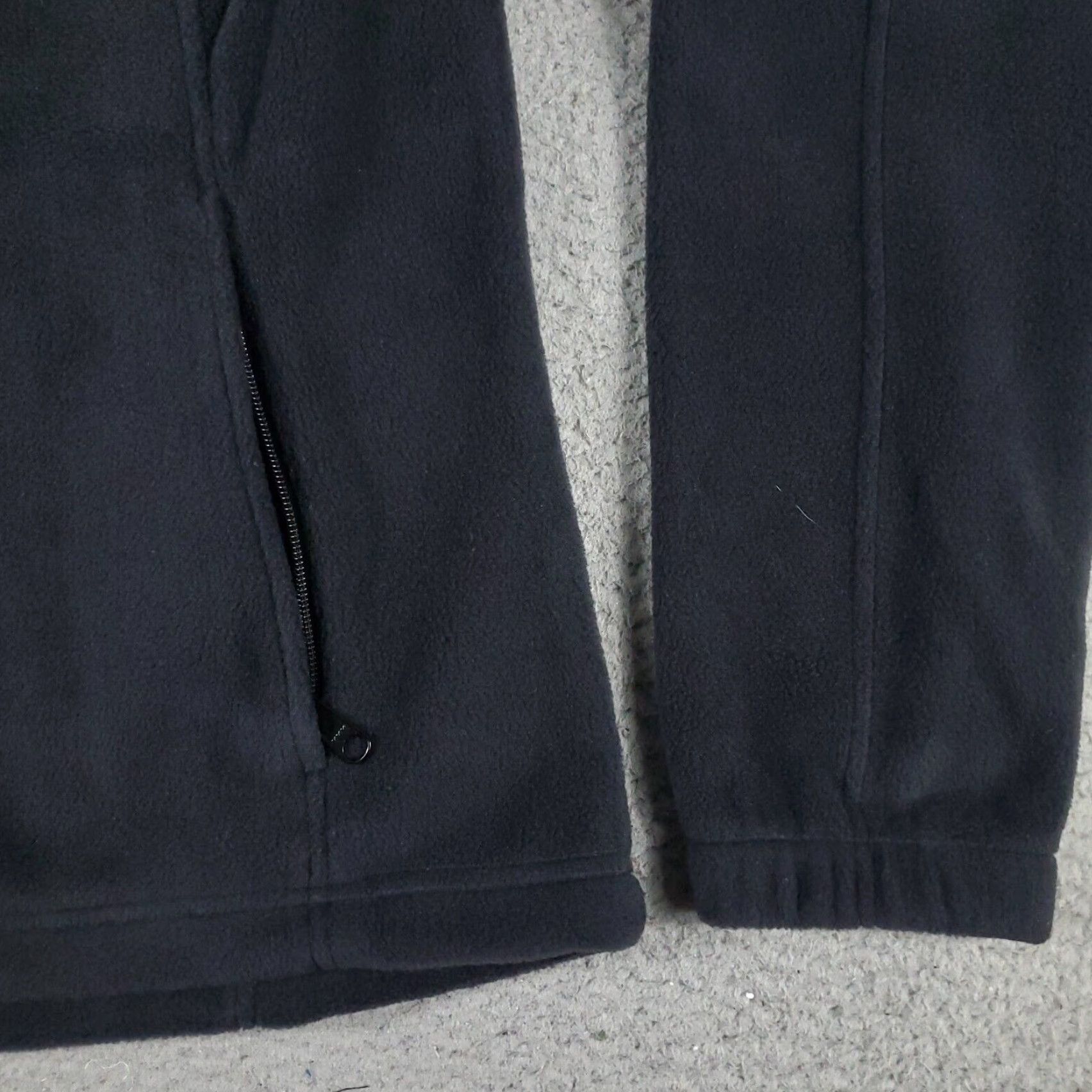 Vintage Columbia Jacket Womens Medium Black Fleece Full Zip Regular Fit Sports Size M / US 6-8 / IT 42-44 - 4 Thumbnail